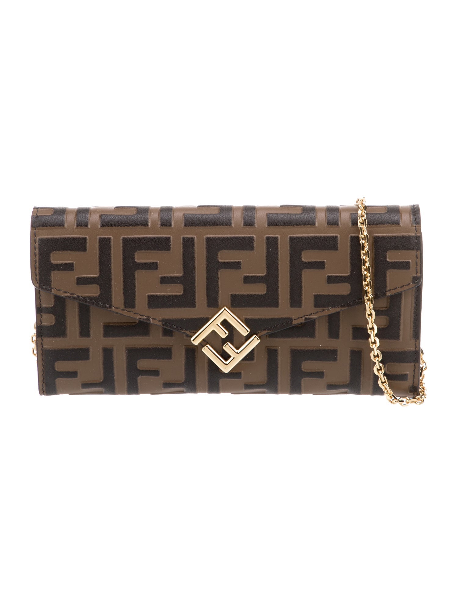 Fendi Zucca FF Clutch