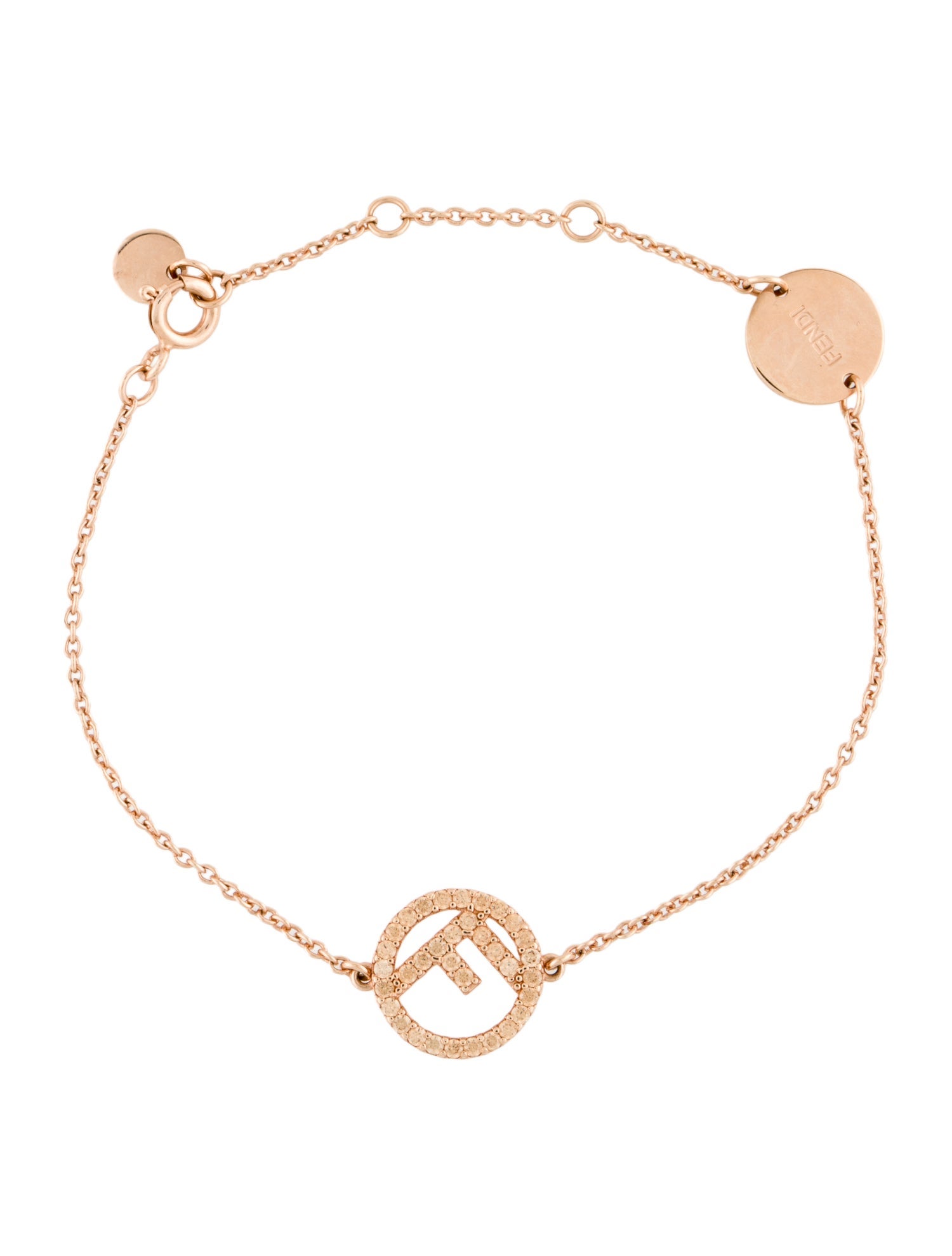 Fendi Crystal F is Fendi Link Bracelet