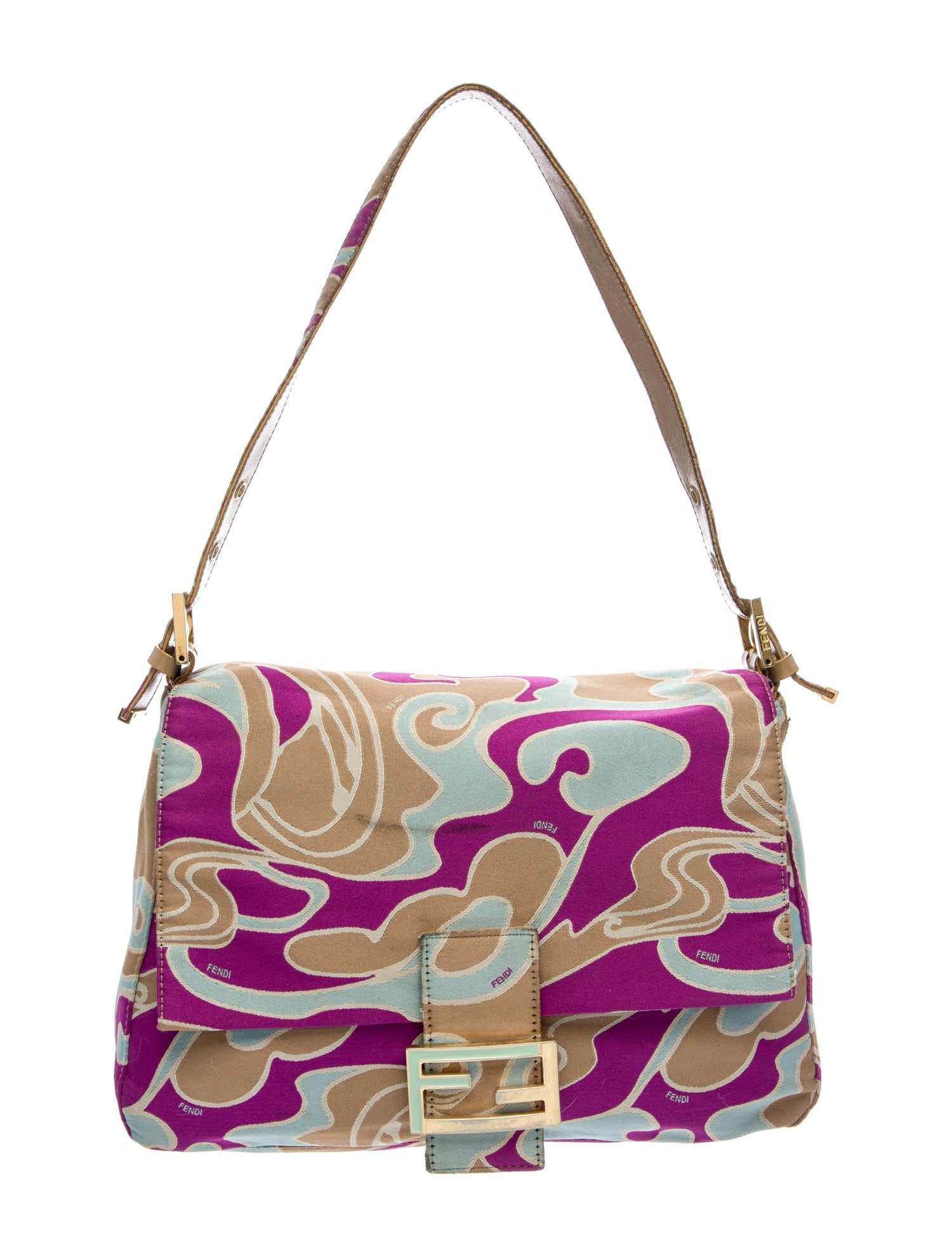 Fendi Silk Baguette