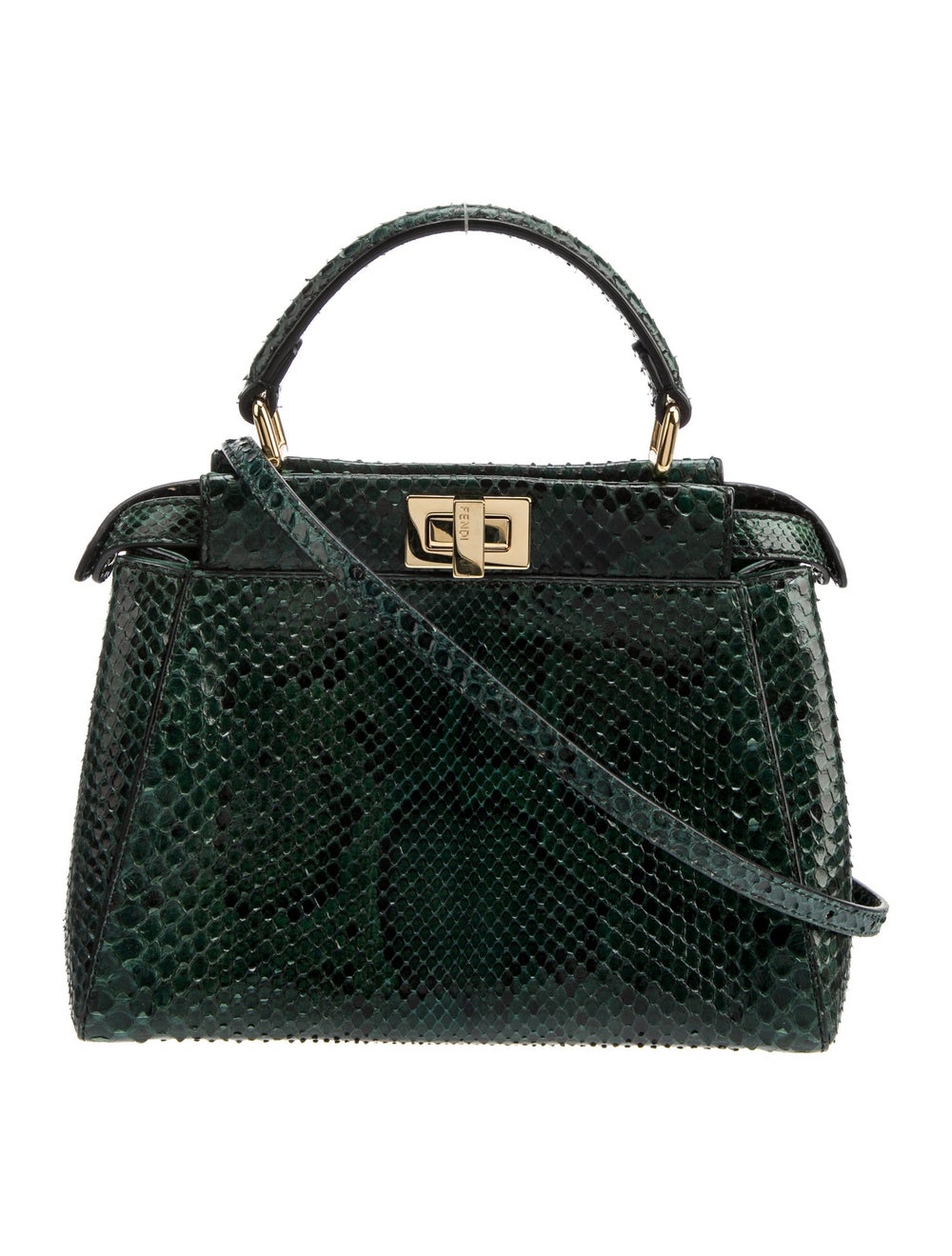 Fendi Python Peekaboo Mini - image 1