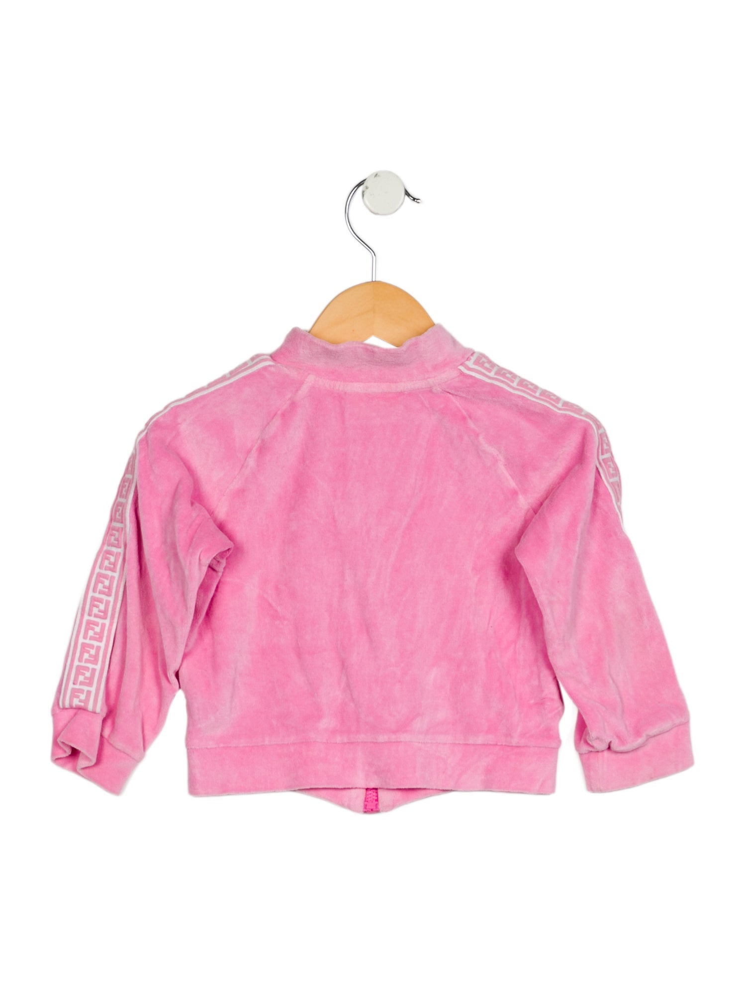 Fendi Toddler Girls' Velour Track Jacket