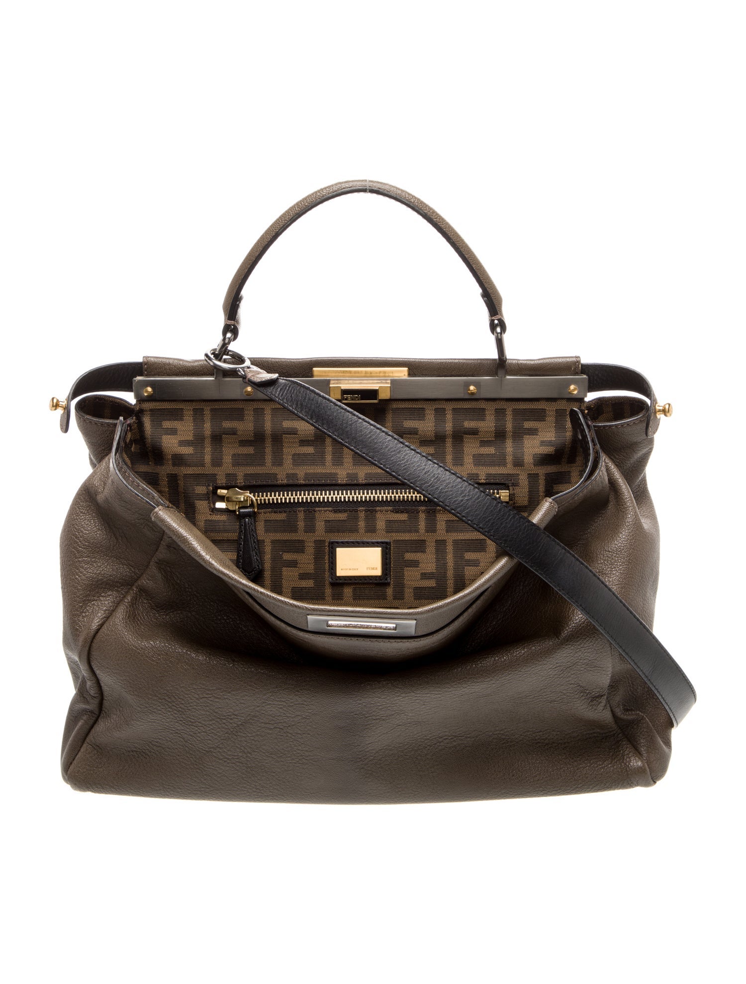 Fendi Zucca FF Peekaboo