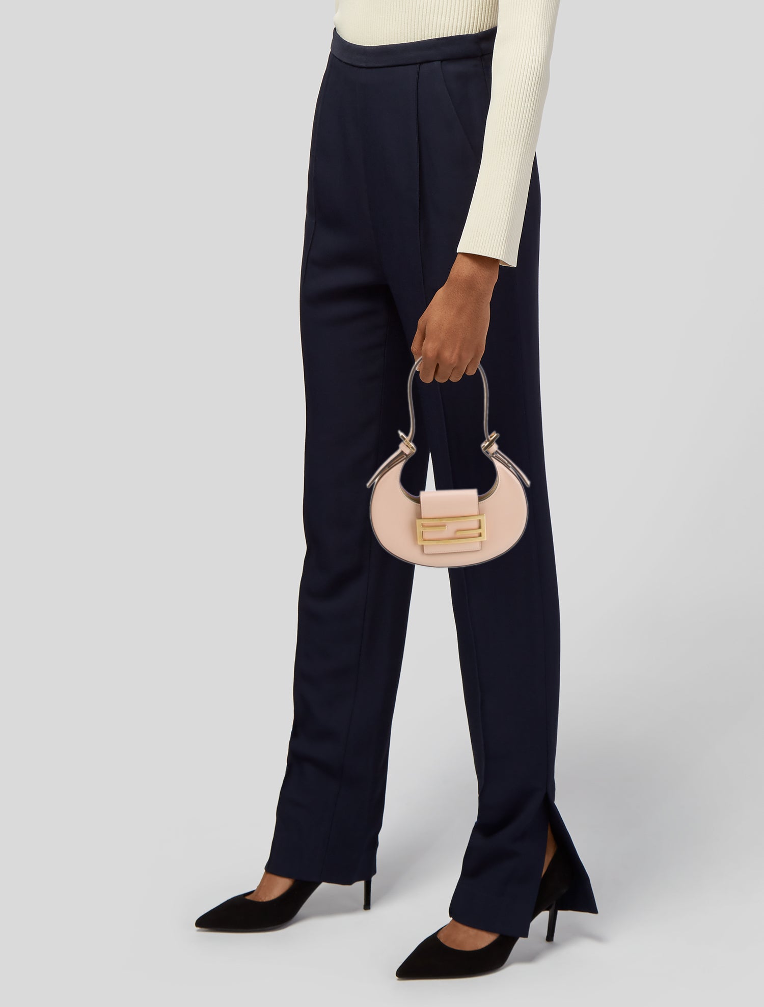 Fendi Leather Bucket Bag