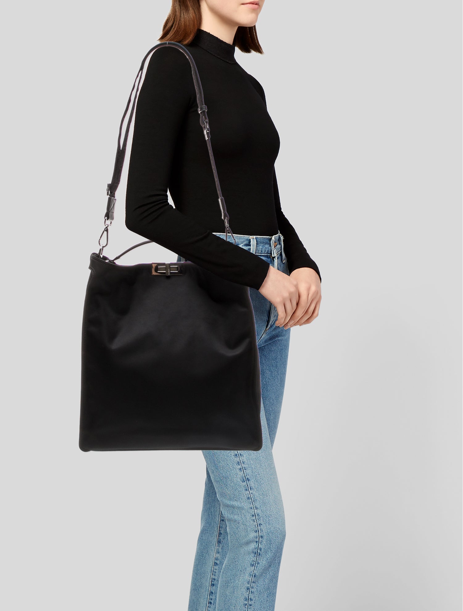 Fendi Nylon Peekaboo