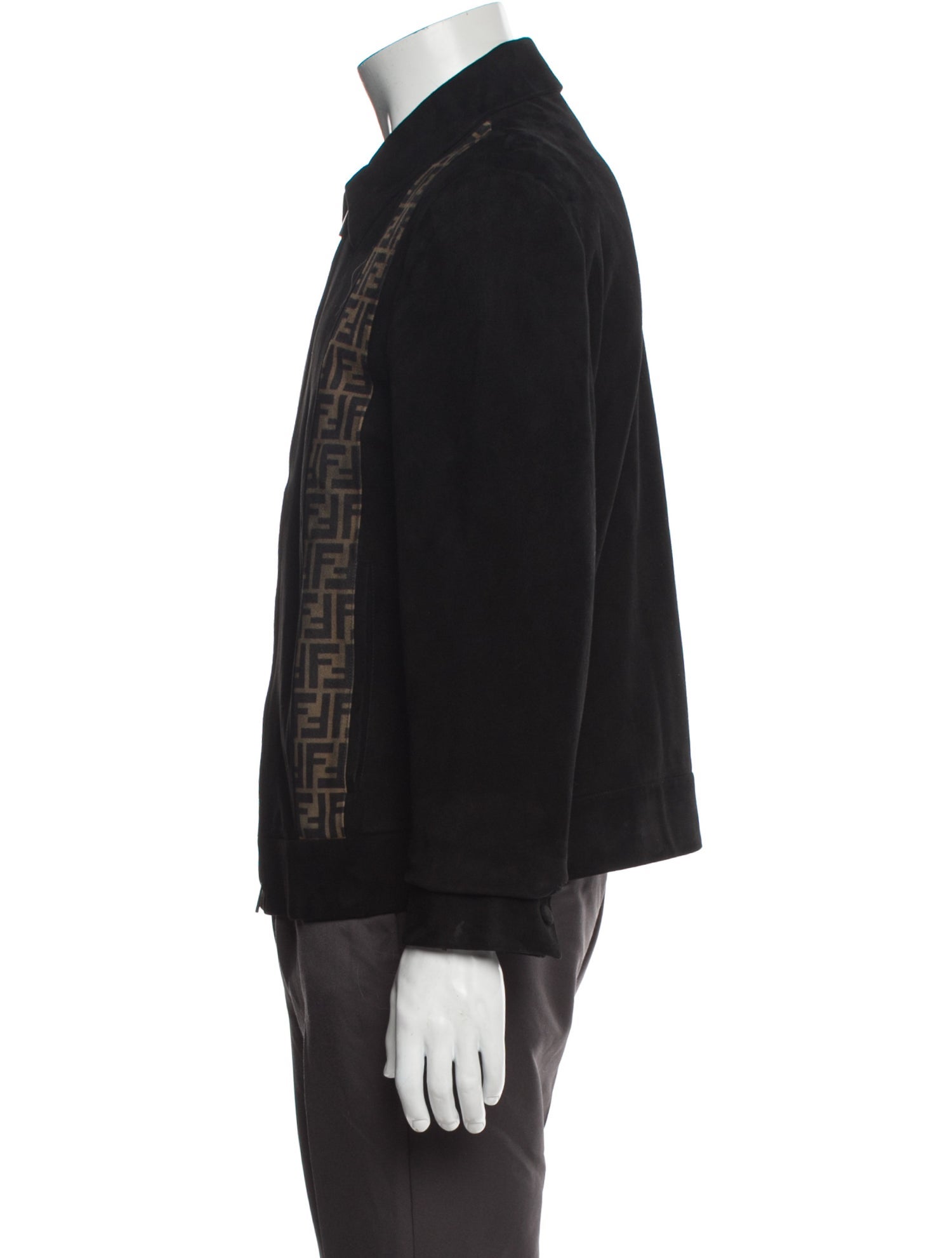 Fendi Zucca FF Logo Graphic Print Jacket