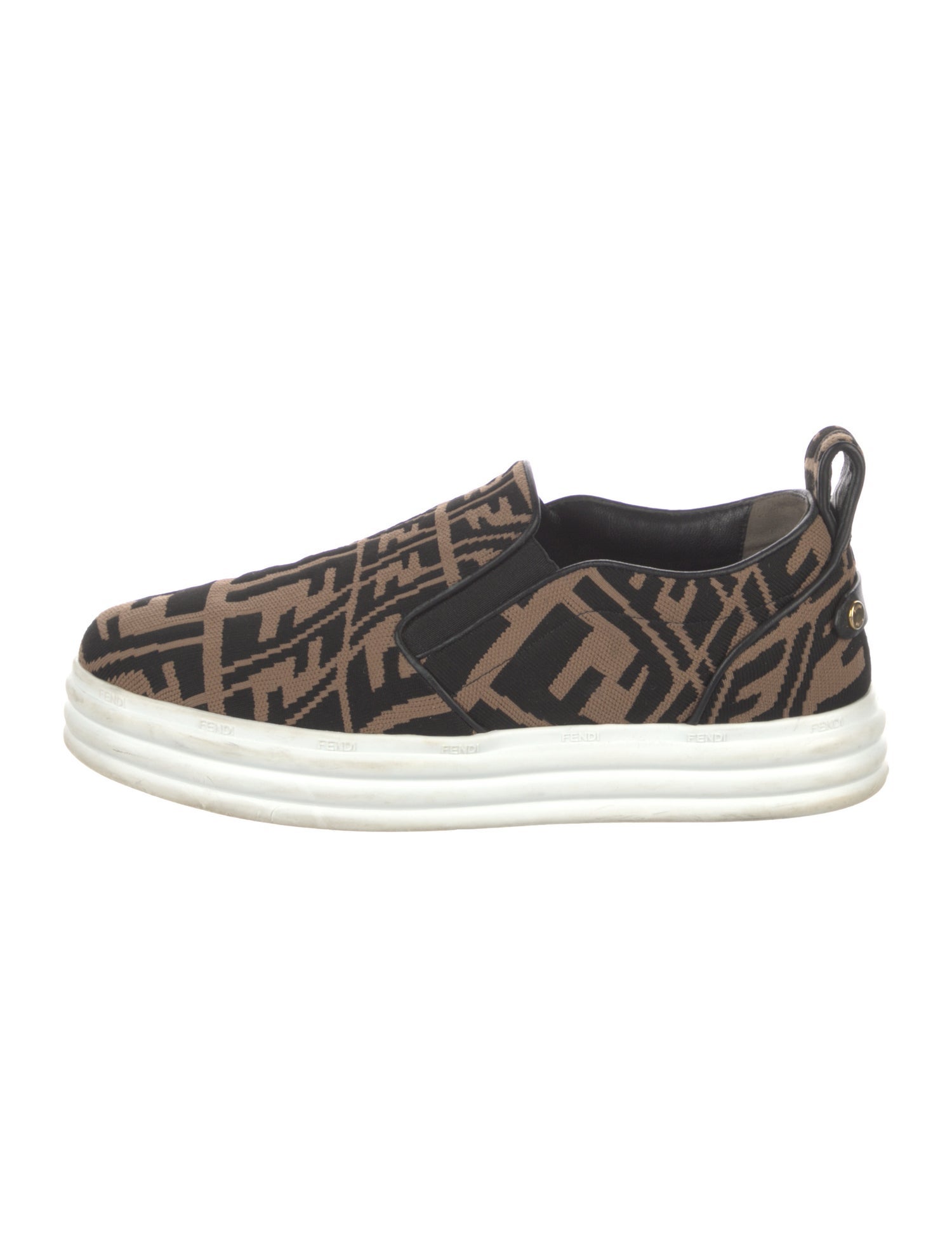 Fendi Zucca FF Logo Printed Sneakers