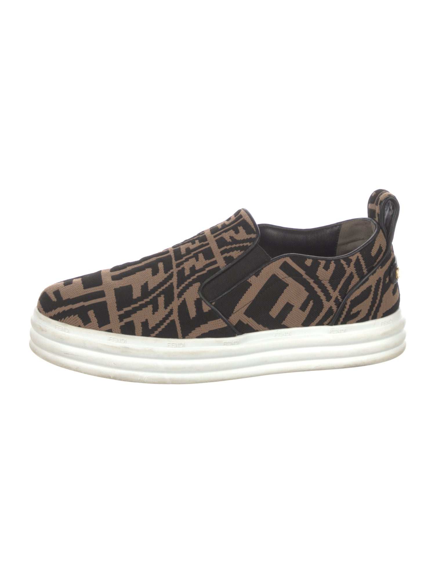 Fendi Zucca FF Logo Printed Sneakers