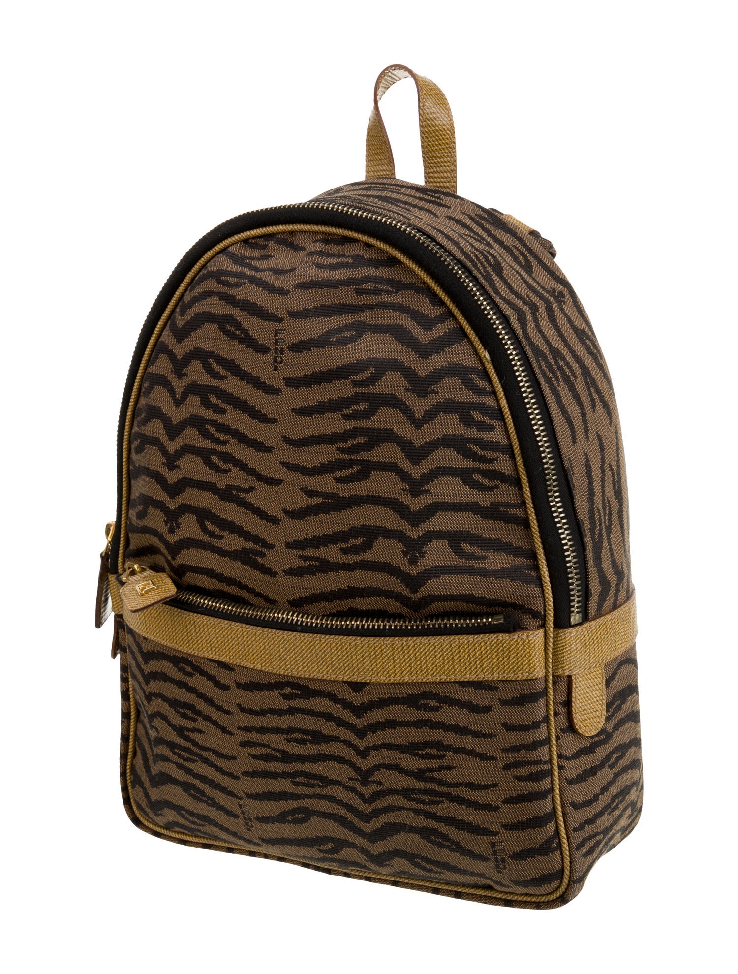 Fendi Canvas Backpack