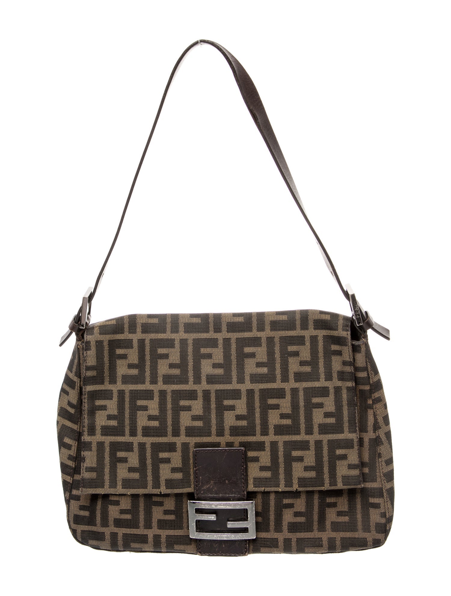 Fendi Zucca FF Shoulder Bag