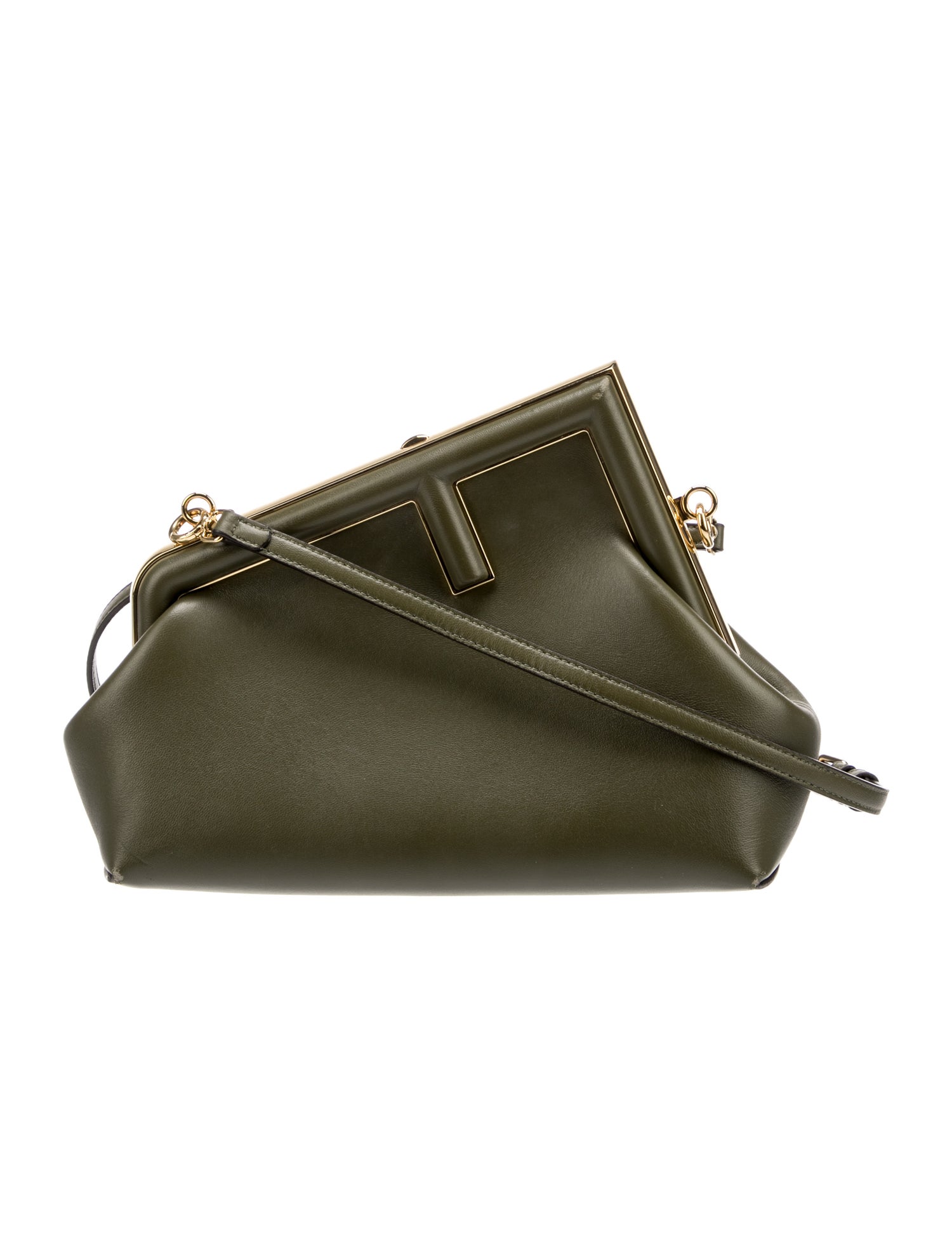 Fendi Zucca FF Small First Clutch