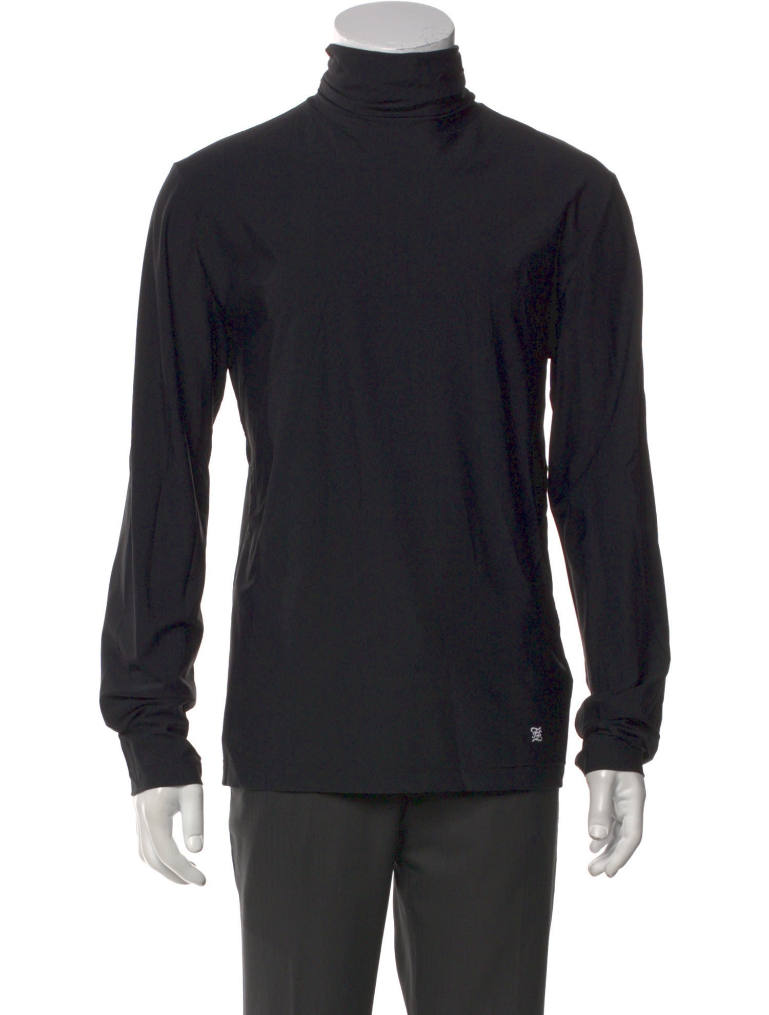 Fendi Zucca FF Logo Turtleneck T-Shirt