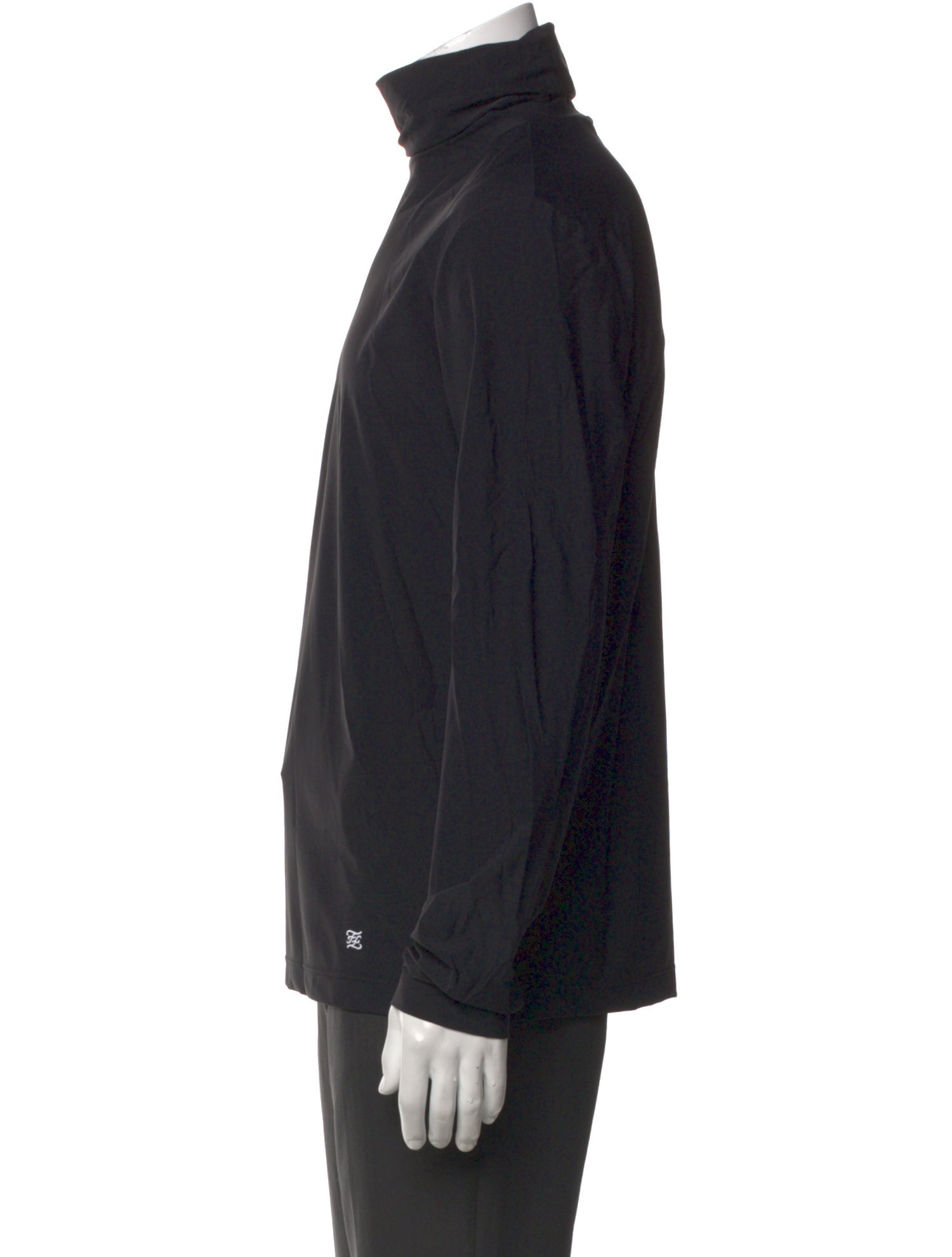 Fendi Zucca FF Logo Turtleneck T-Shirt