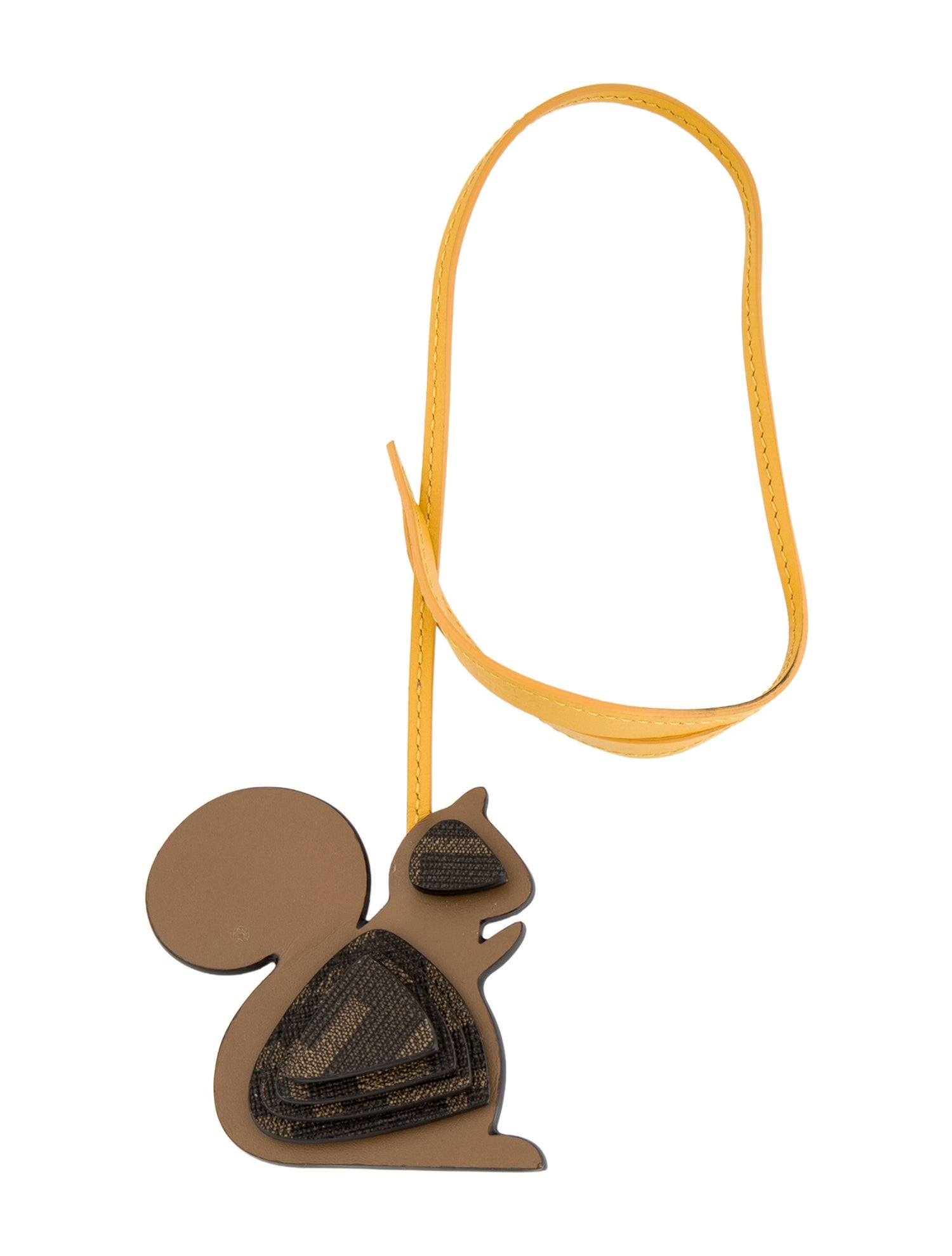 Fendi Leather Squirrel Bag Charm