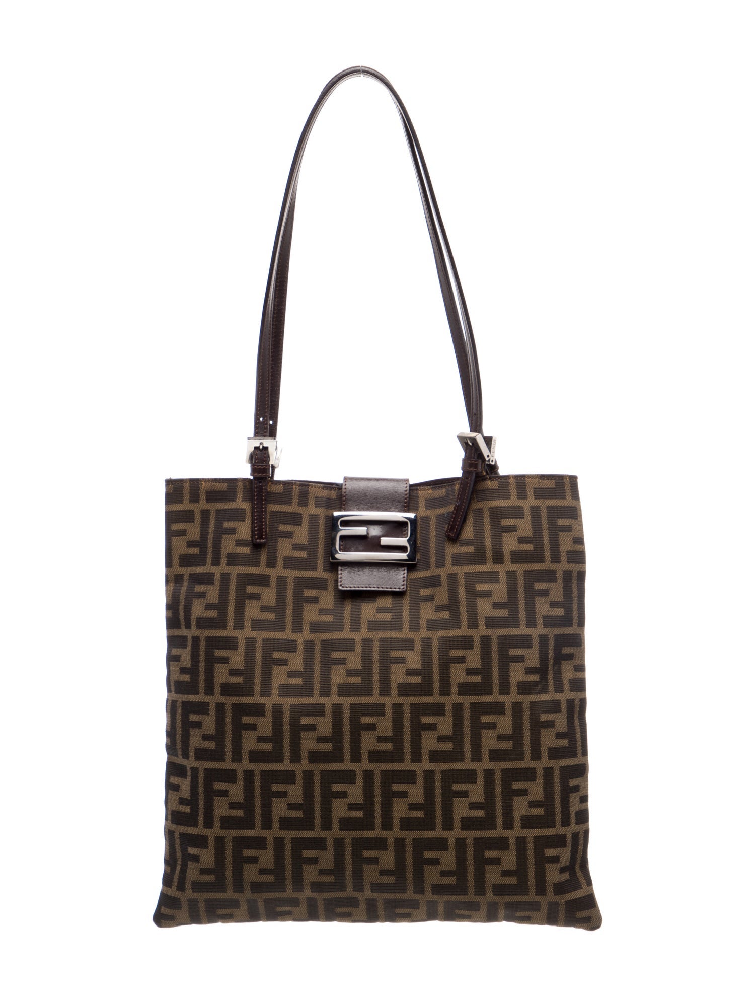 Fendi Zucca FF Shoulder Bag