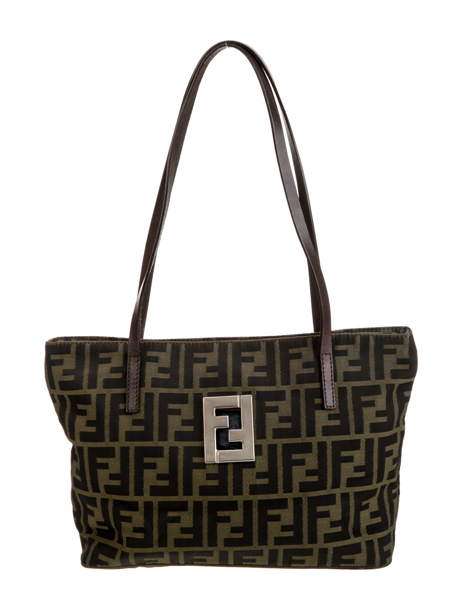 Fendi Zucca FF Shoulder Bag
