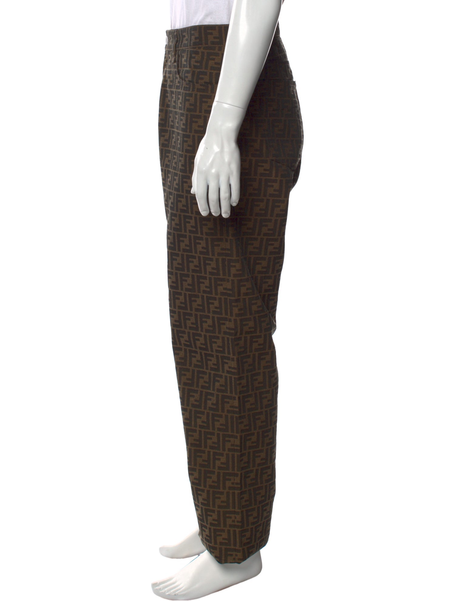 Fendi Zucca FF Logo Pants