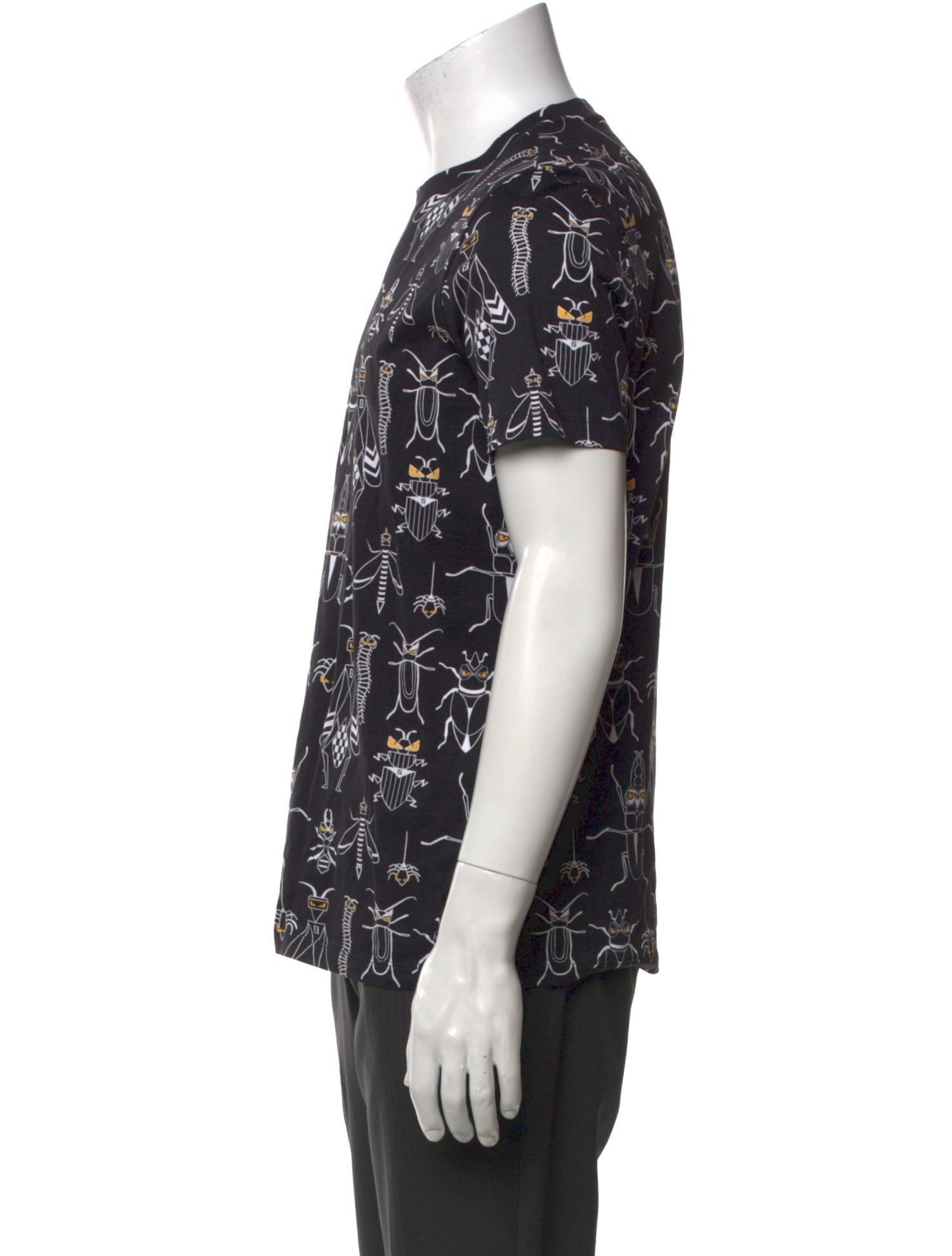 Fendi Printed Short Sleeve Shirt