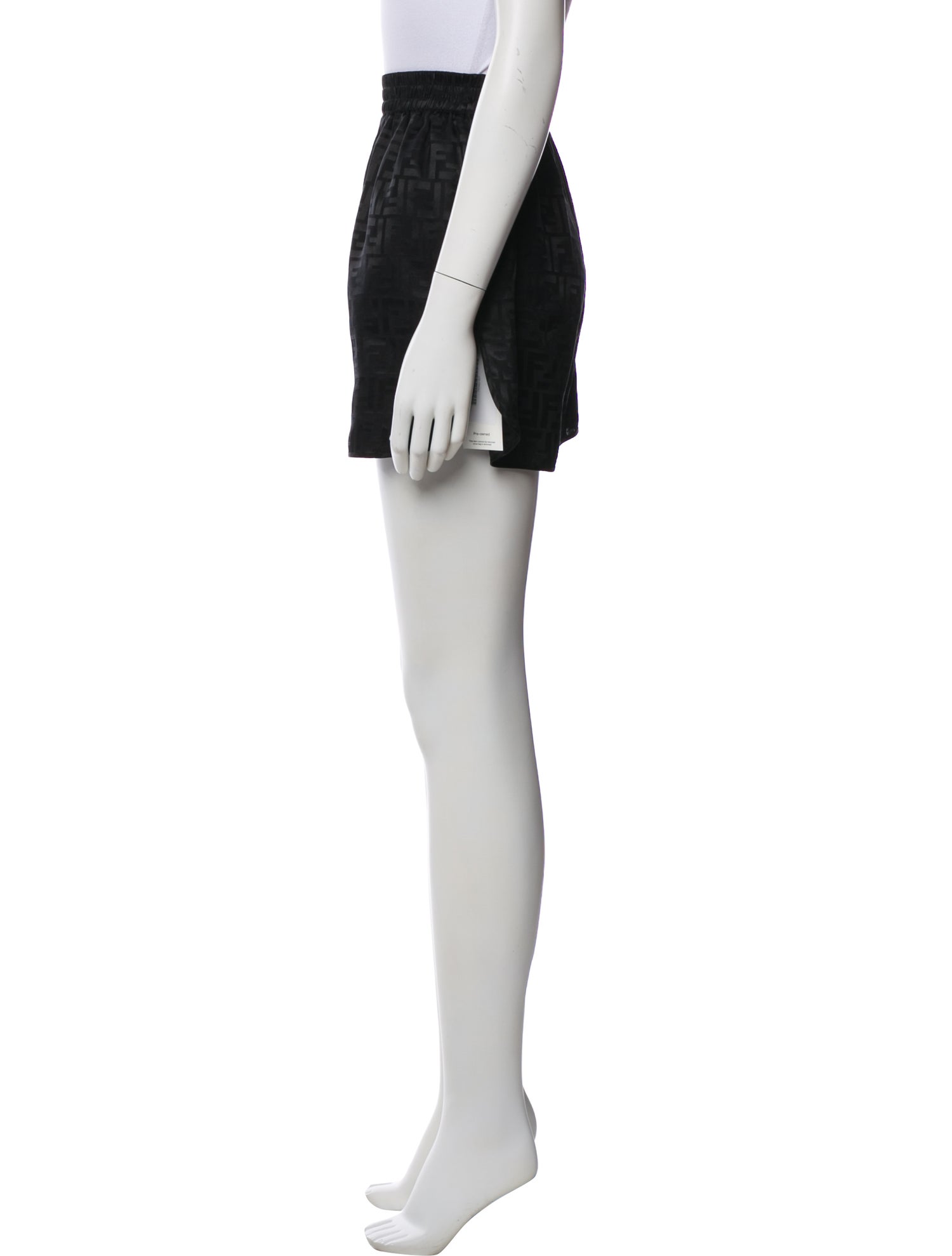 Fendi Silk Ruffle Embellishment Pajamas