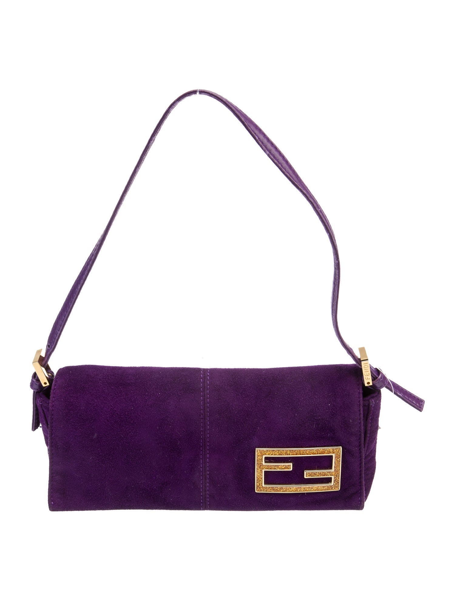 Fendi Suede Baguette