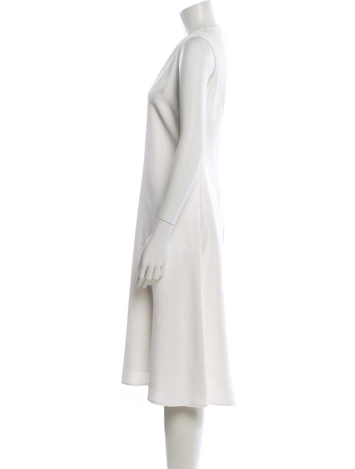 Fendi V-Neck Midi Length Dress