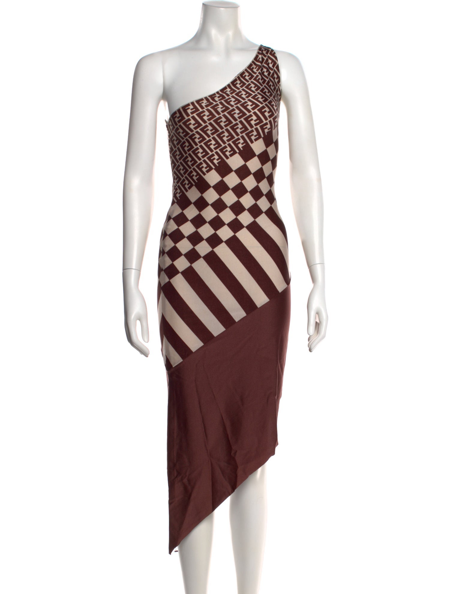 Fendi Vintage Midi Length Dress