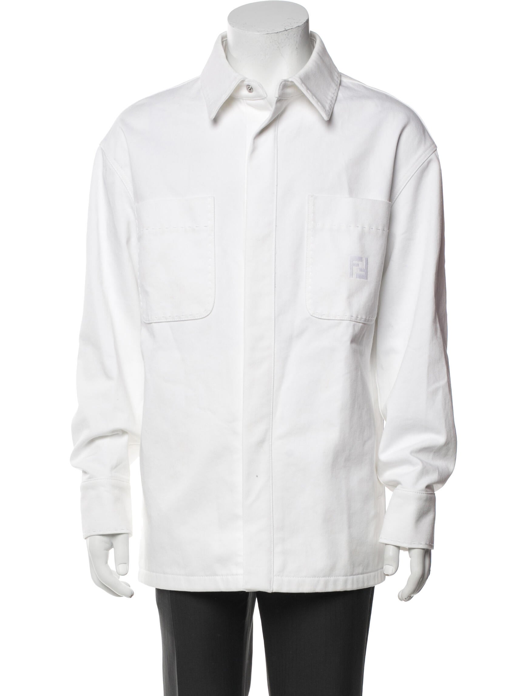 Fendi Zucca FF Logo Coat
