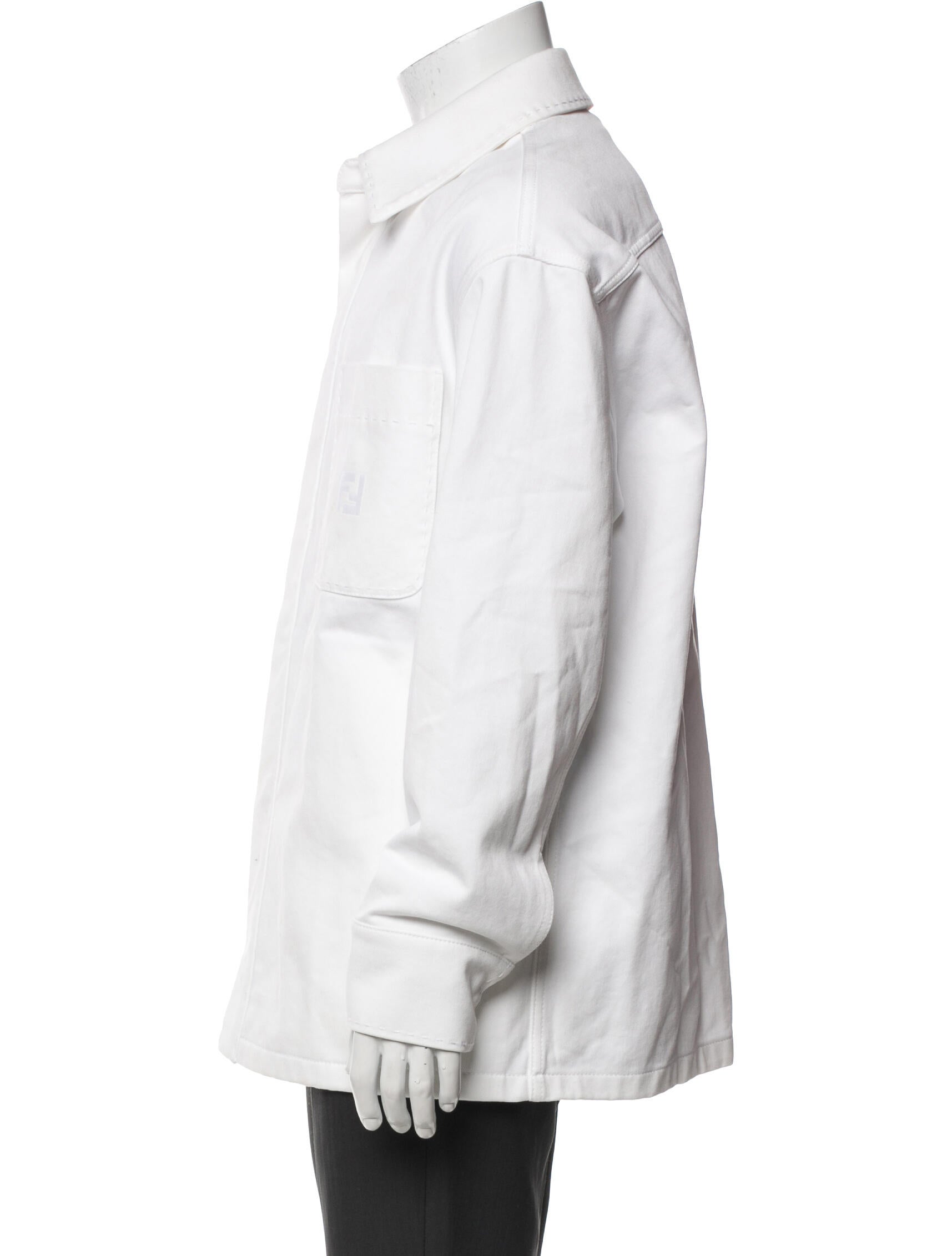 Fendi Zucca FF Logo Coat