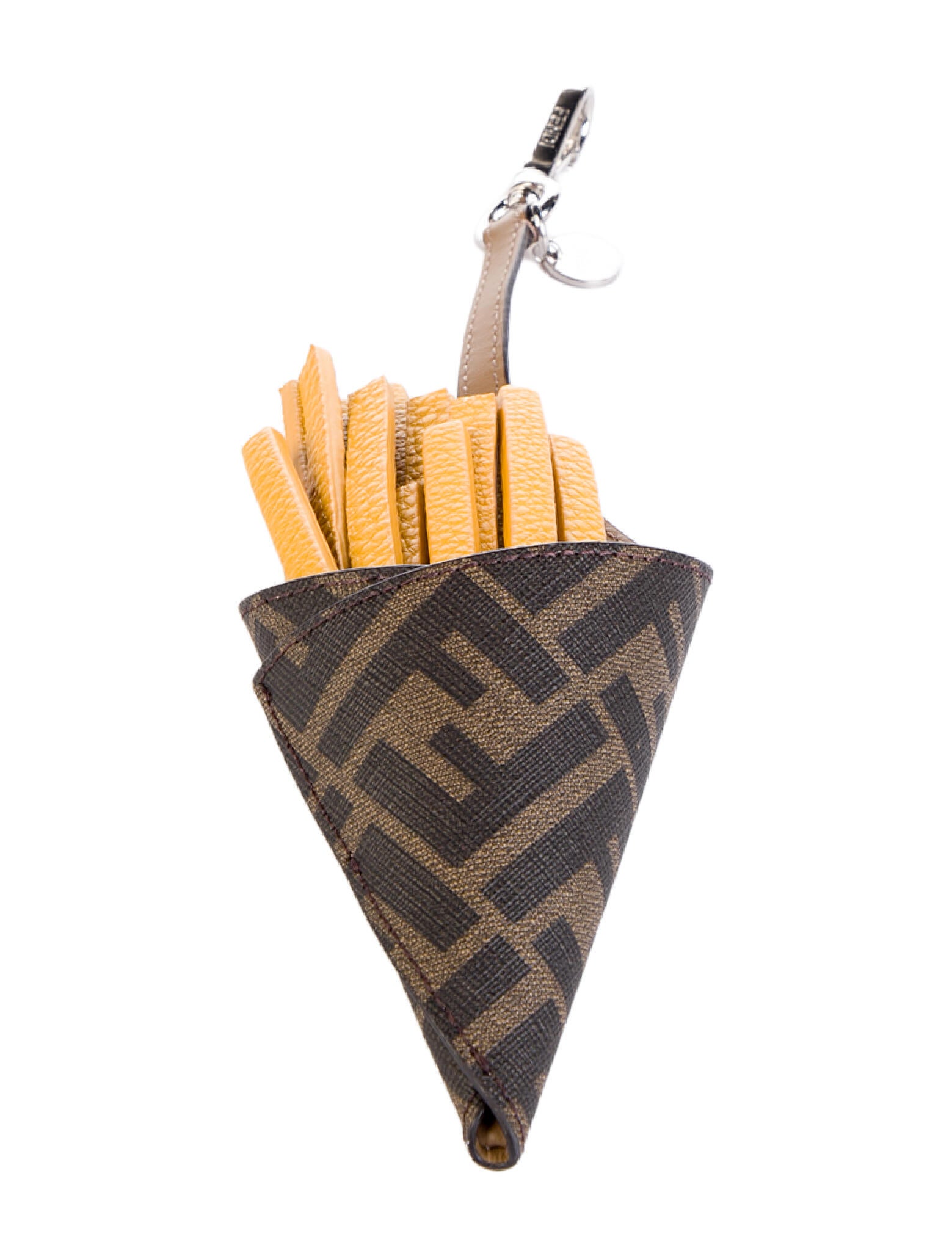 Fendi French Fry Shaped Keychain