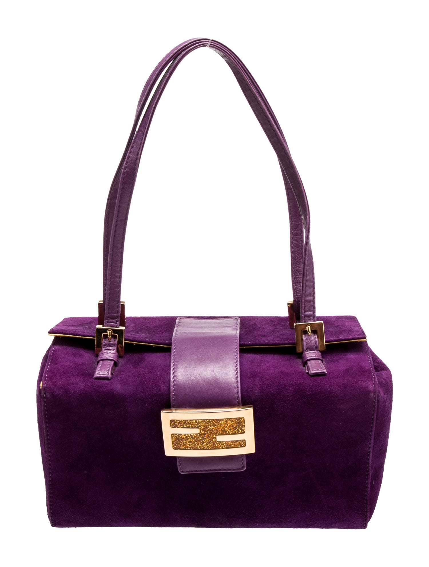 Fendi Suede Baguette