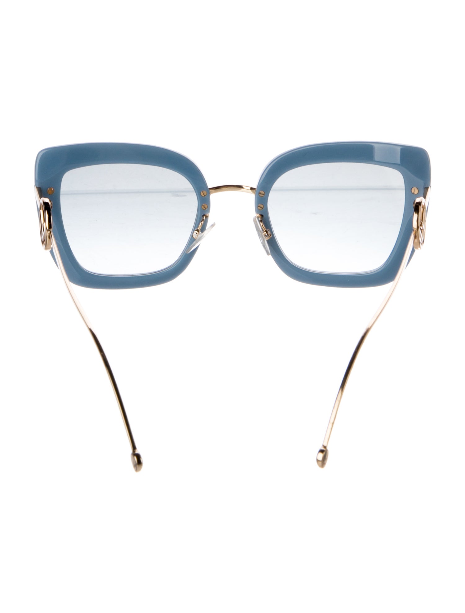 Fendi Oversize Gradient Sunglasses