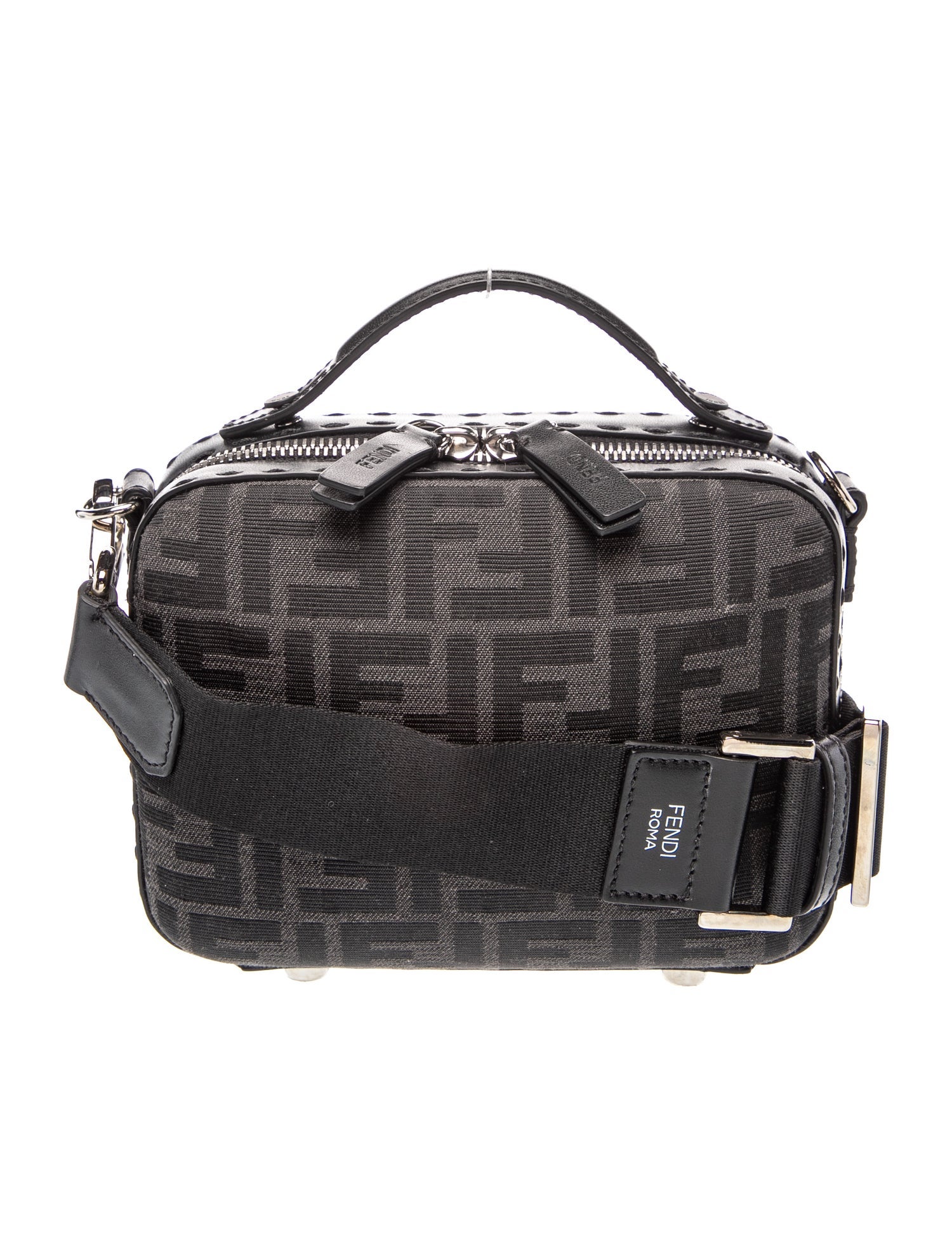 Fendi Zucca FF Top Handle Bag