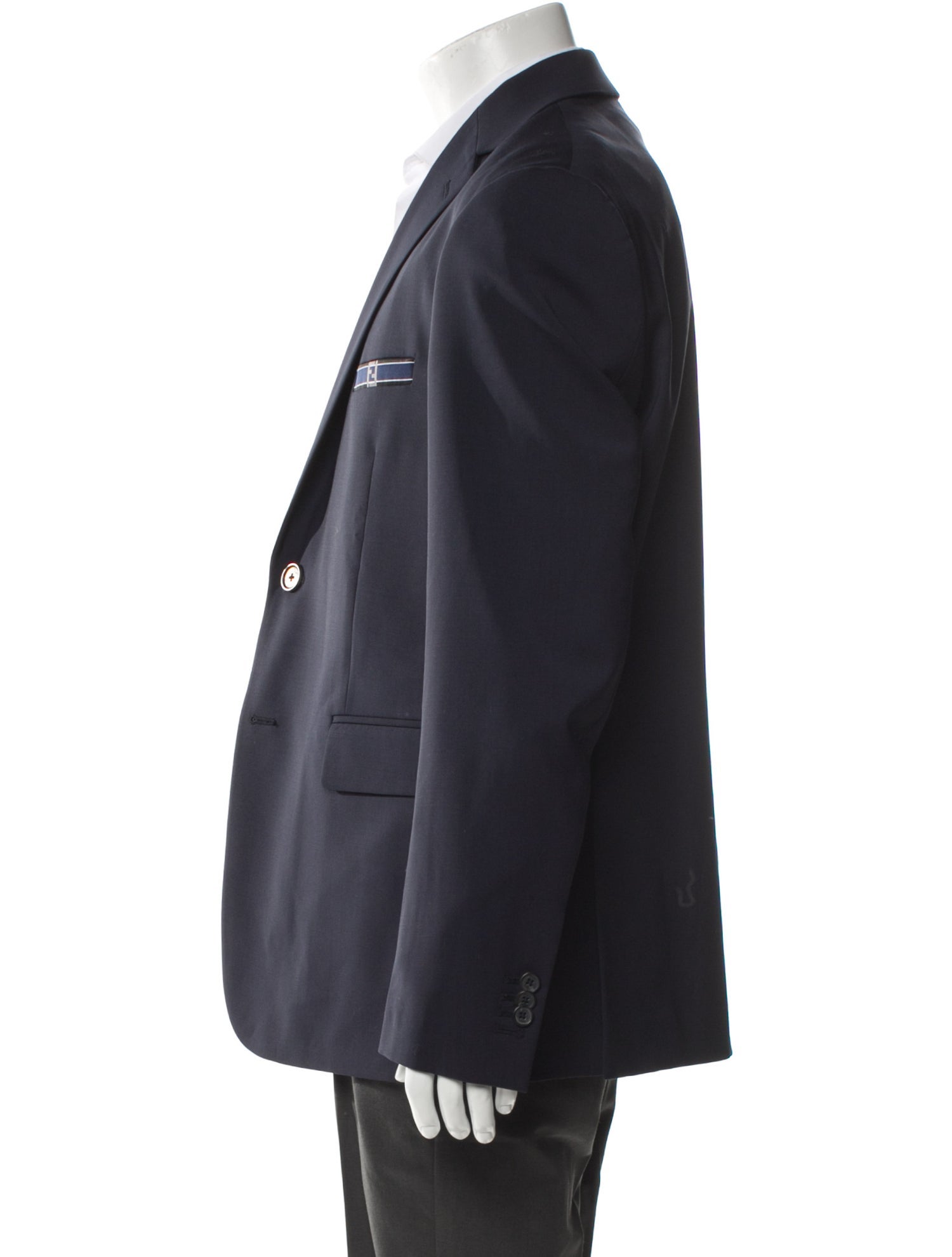Fendi Zucca FF Logo Wool Blazer