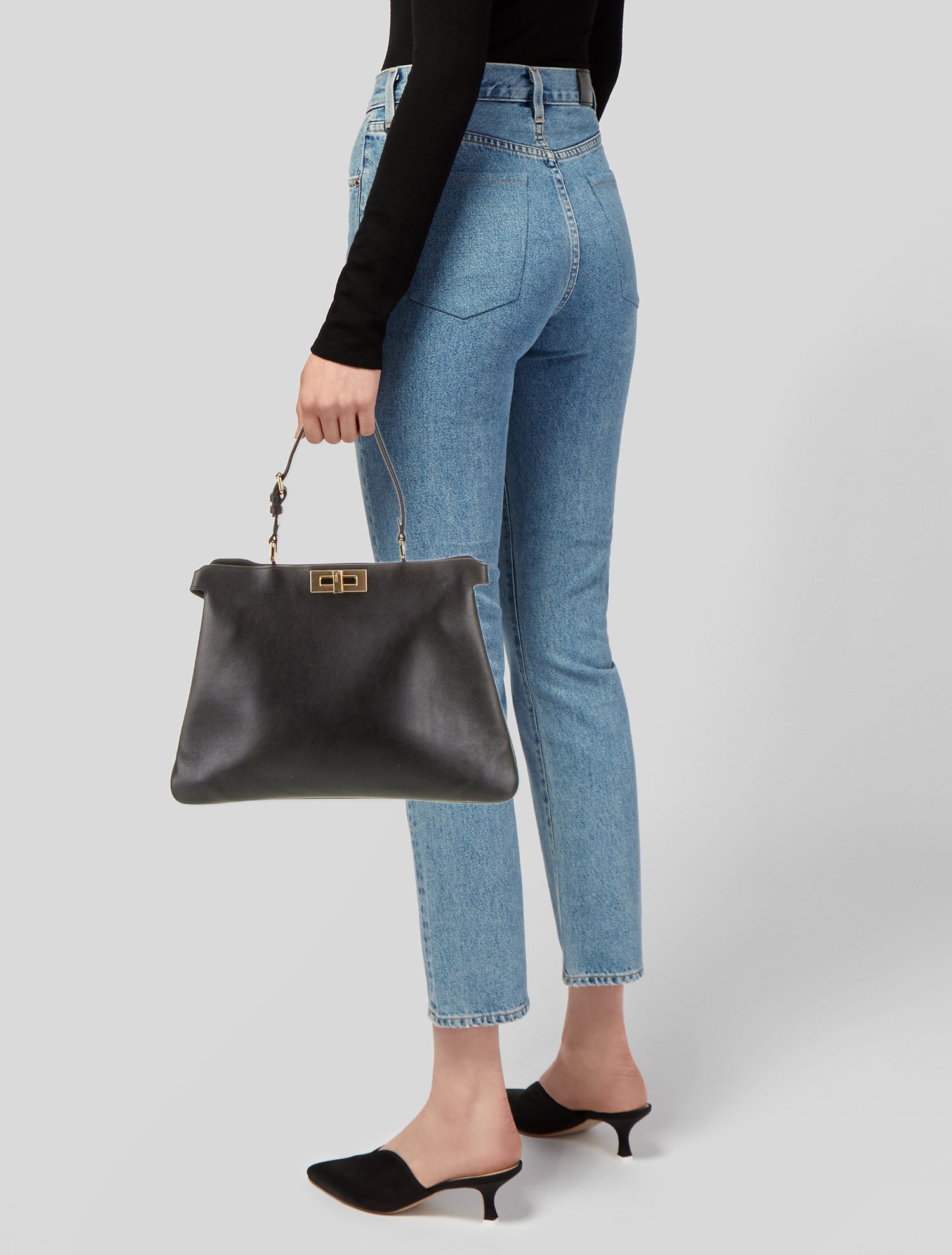 Fendi Leather Peekaboo Large 2024
