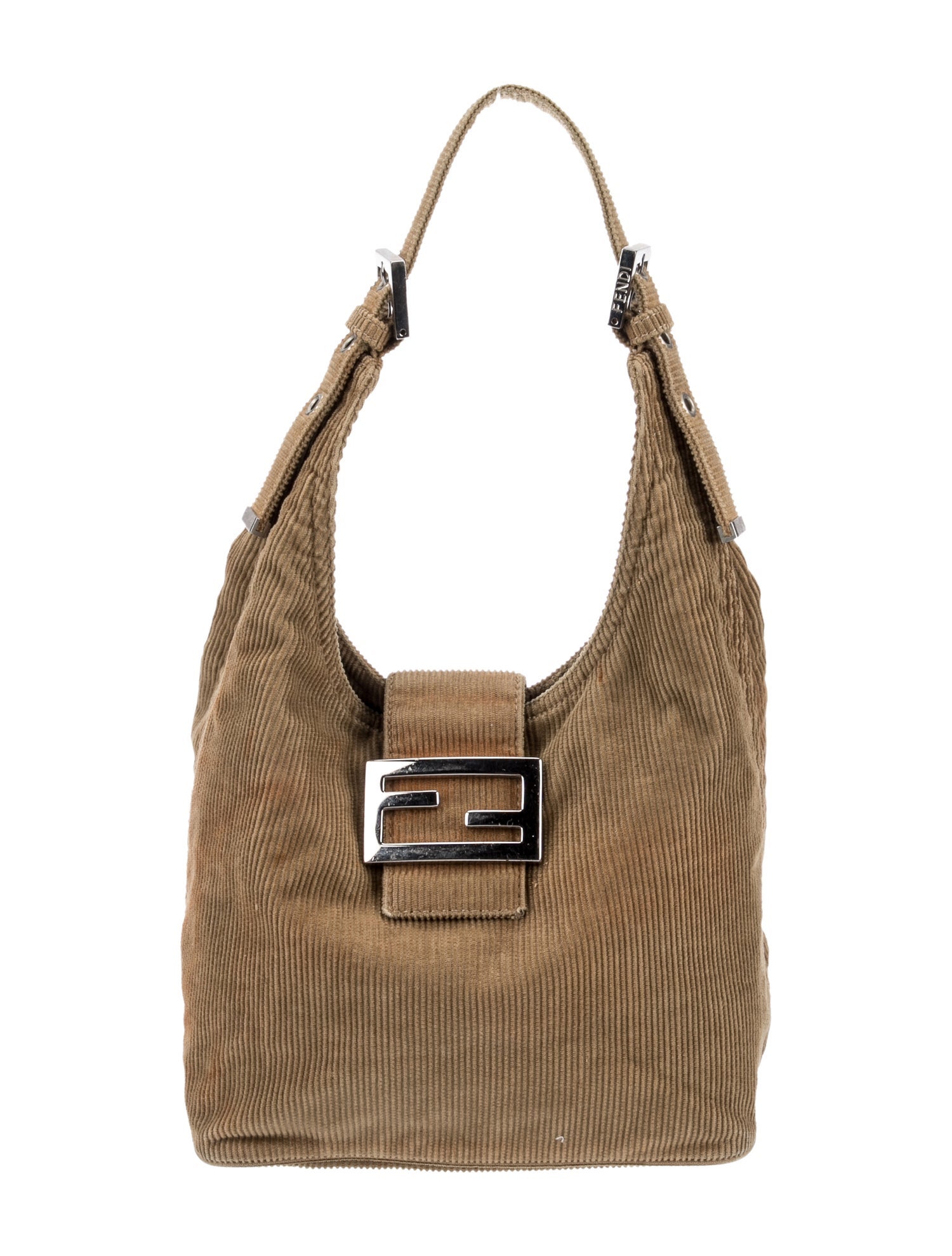Fendi Canvas Shoulder Bag