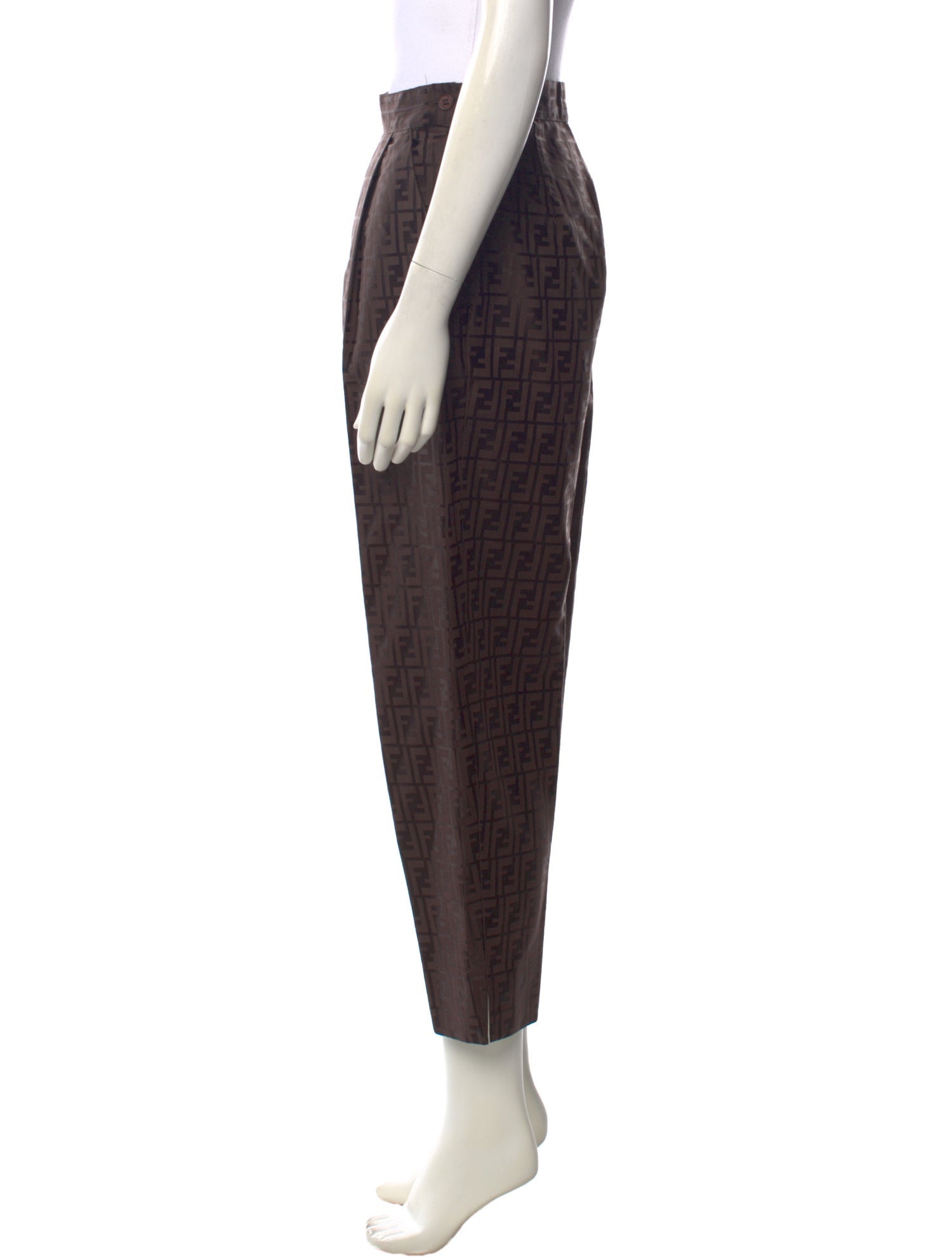 Fendi Vintage Straight Leg Pants