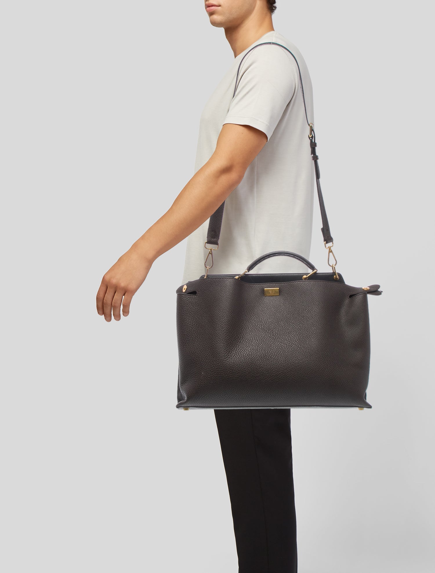 Fendi Leather Crossbody Bag