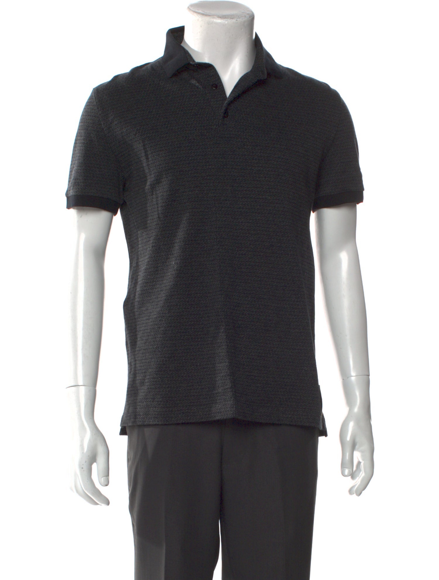 Fendi 2012 Zucca FF Logo Polo Shirt w/ Tags