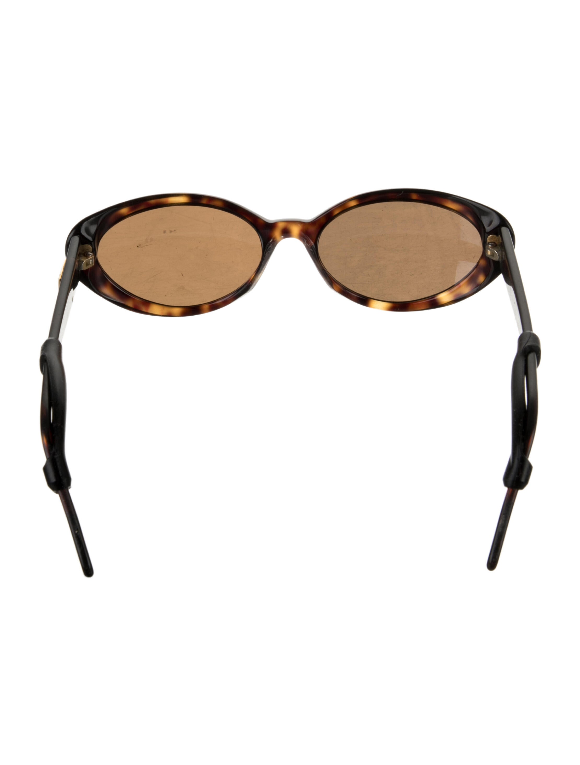 Fendi Zucca FF Logo Cat-Eye Sunglasses