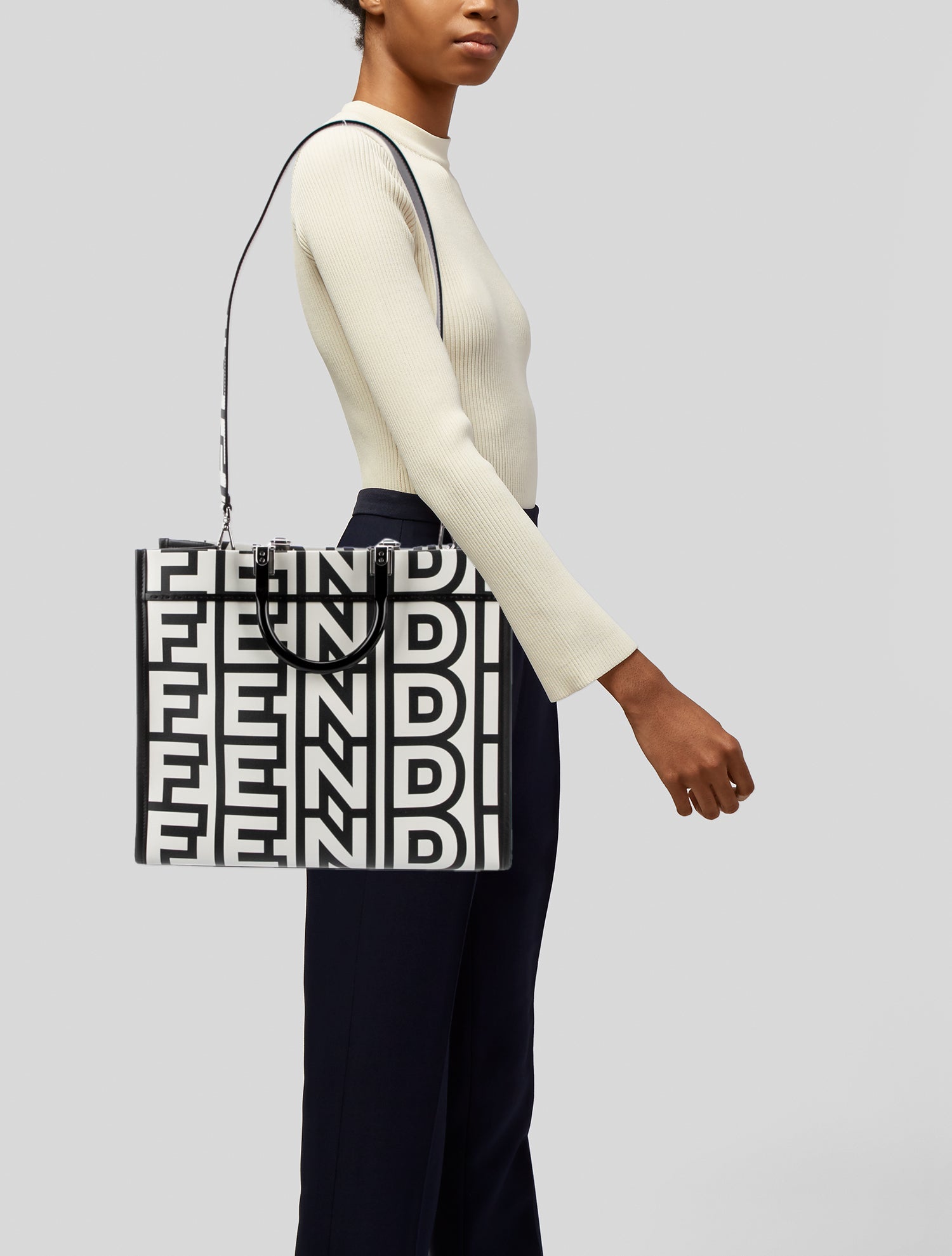 Fendi Leather Tote