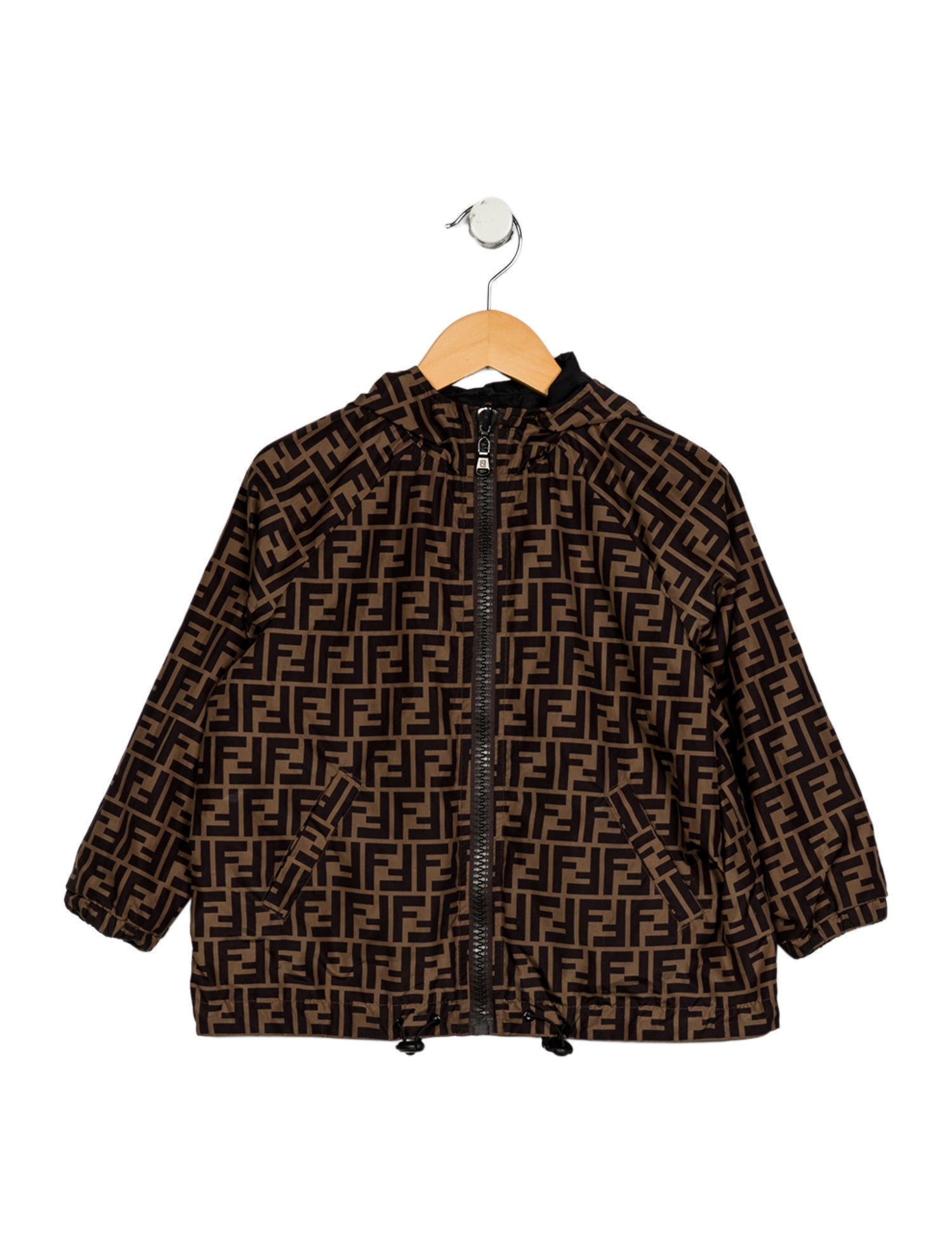 Fendi Boys' Reversible Zucca Windbreaker Jacket