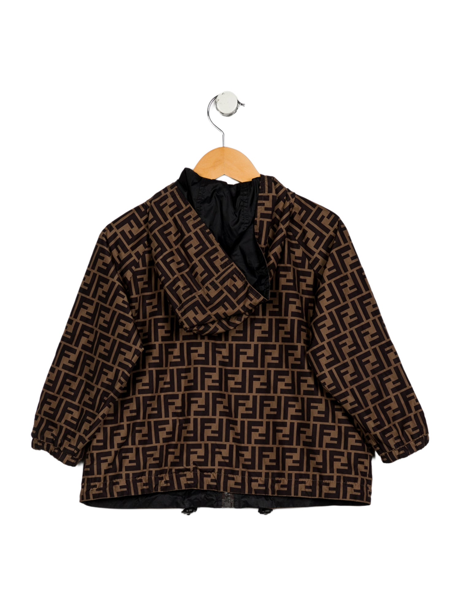 Fendi Boys' Reversible Zucca Windbreaker Jacket