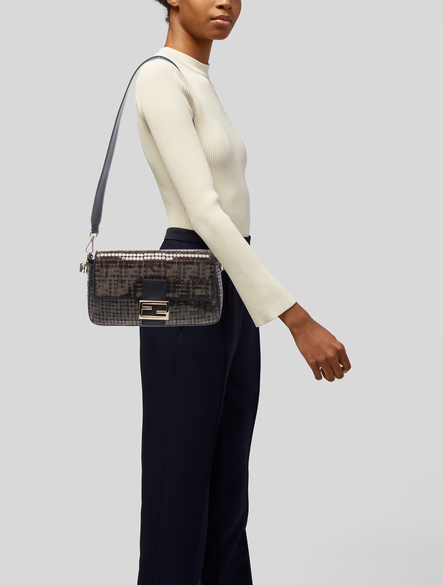 Fendi Zucca FF Baguette 2023