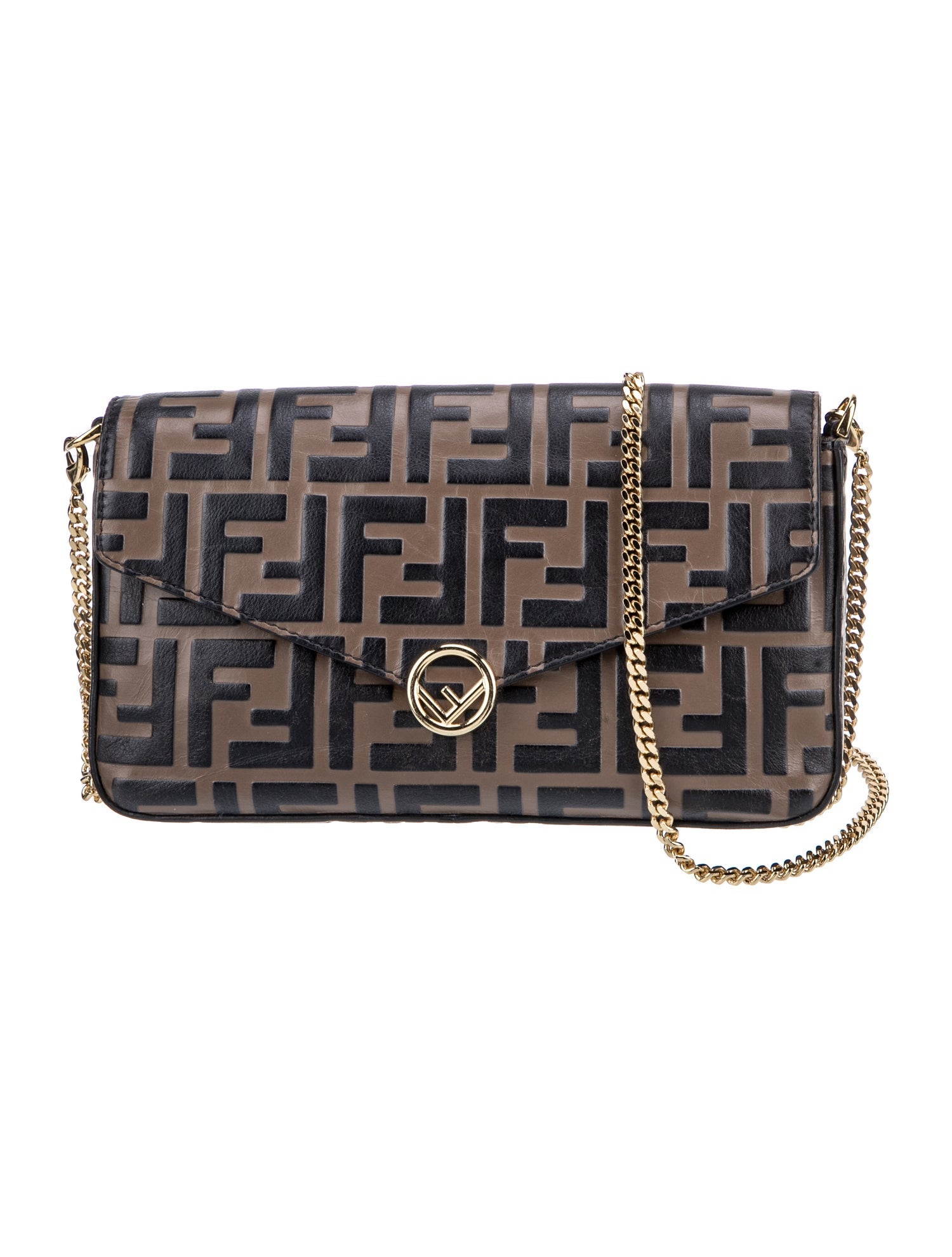 Fendi Zucca FF Clutch