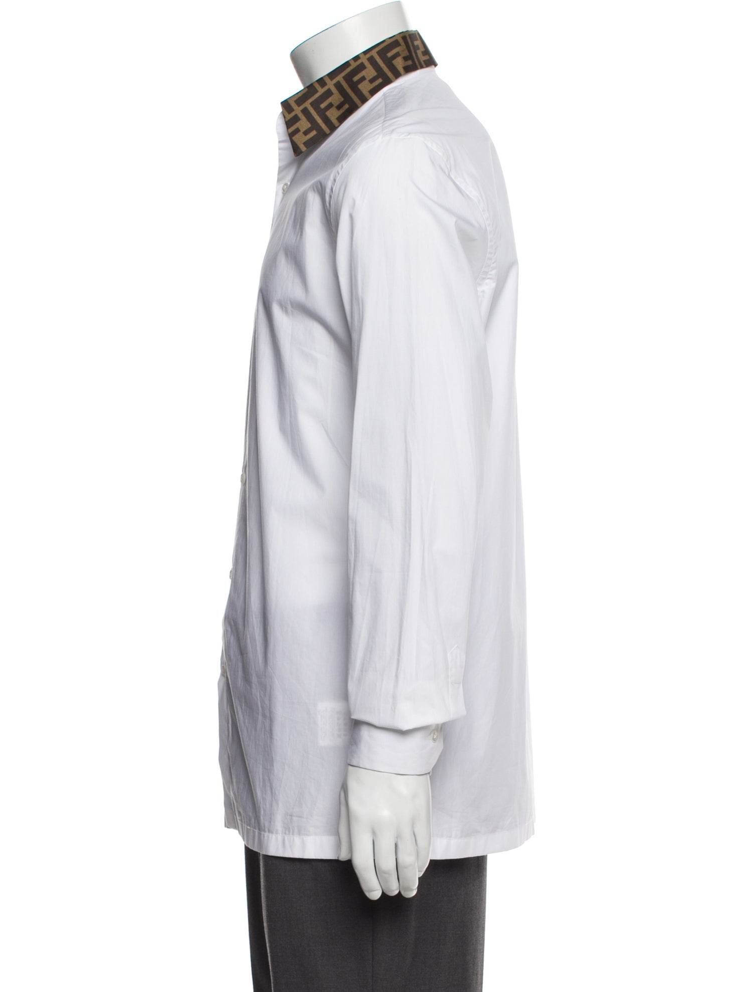 Fendi Zucca FF Logo Graphic Print Shirt