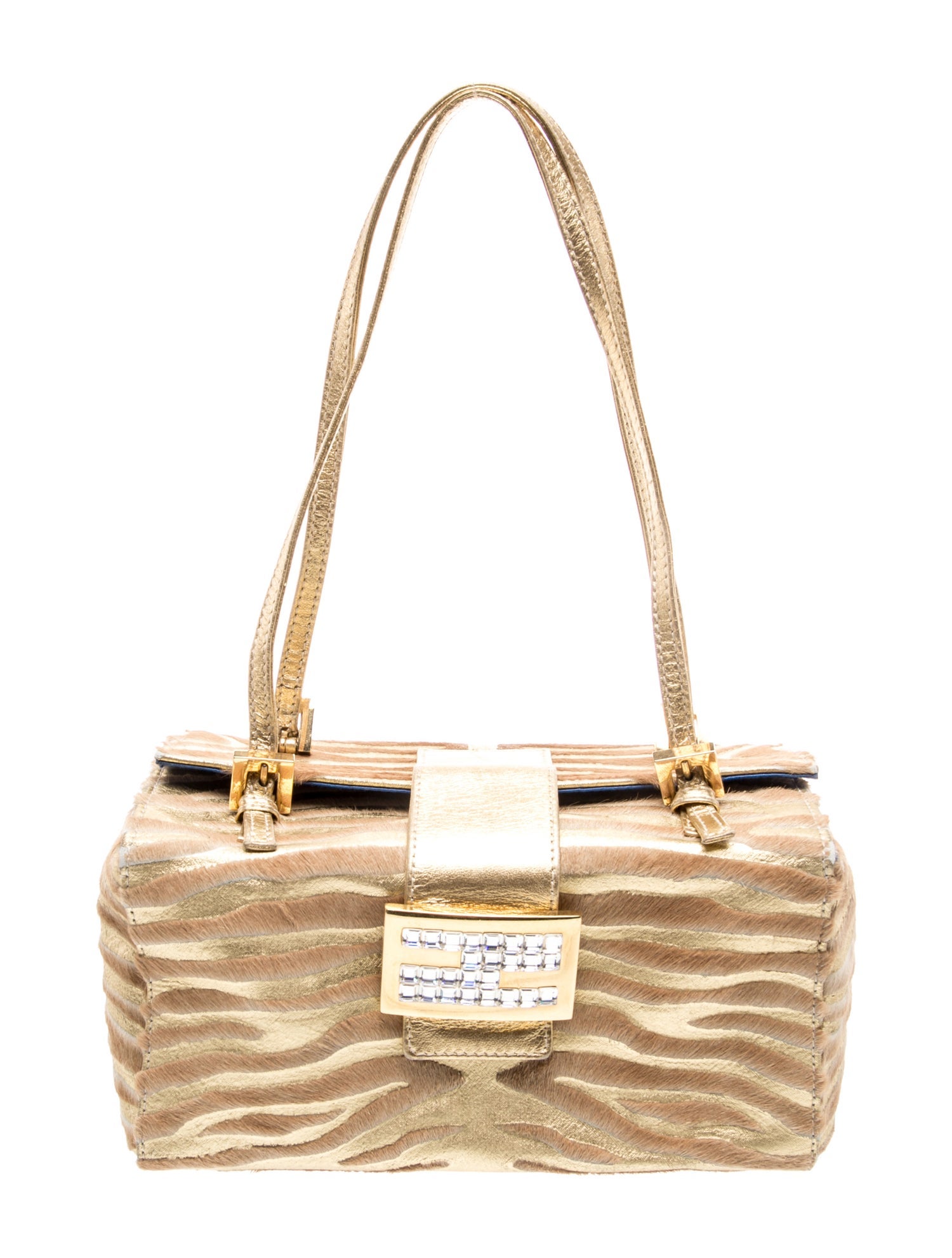 Moschino Moschino Pasta Box Printed Shoulder Bag - Blue Shoulder