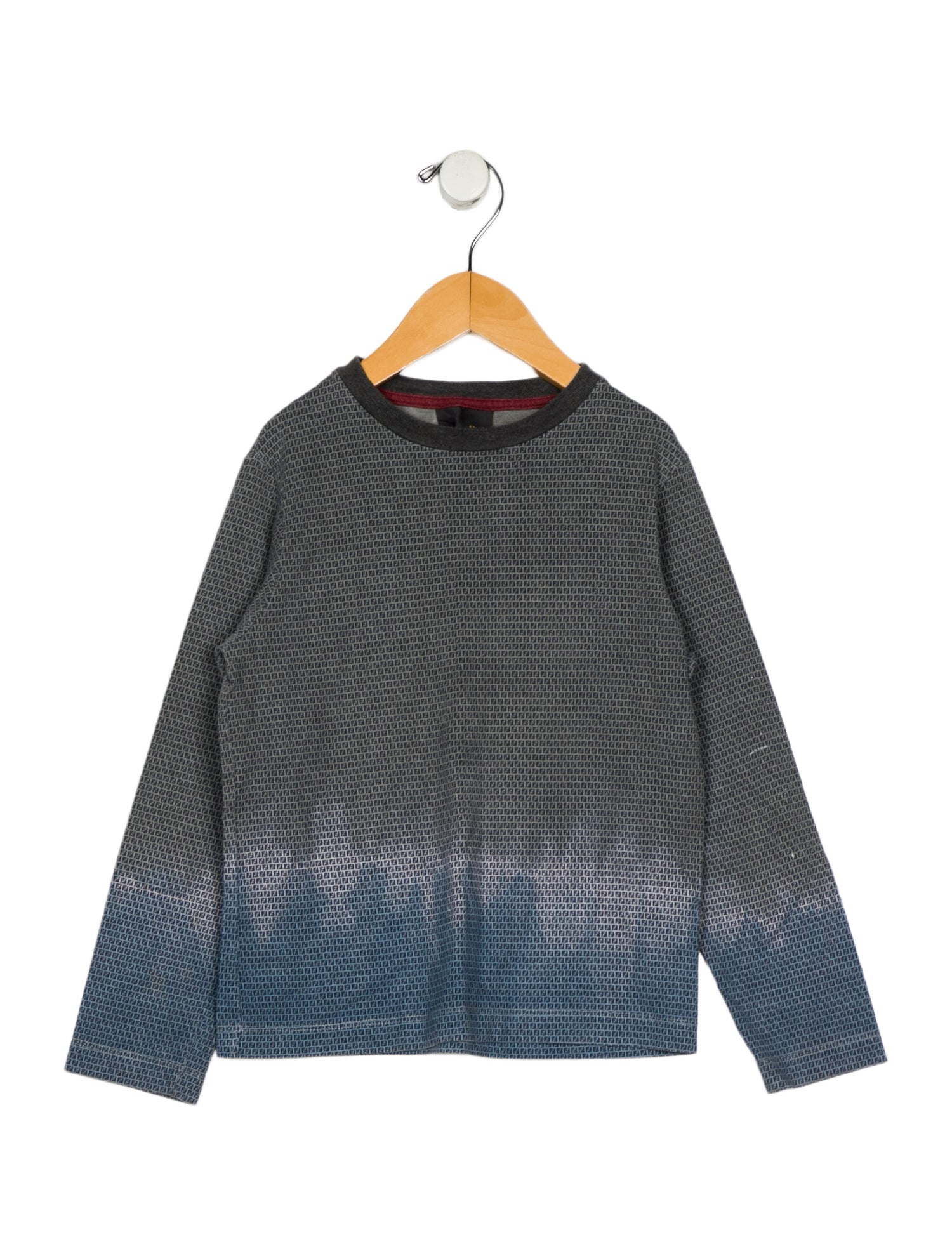 Fendi Toddler Boy's Pattern Long Sleeve