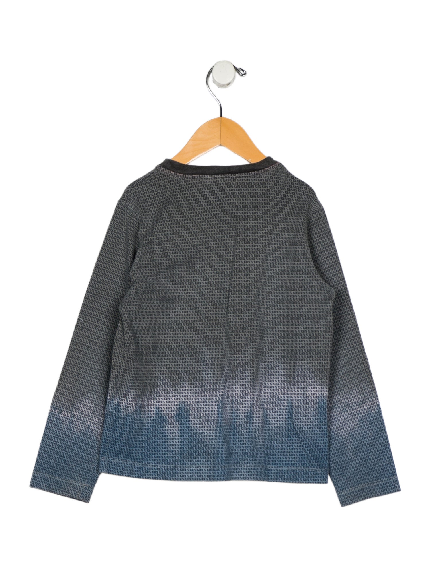 Fendi Toddler Boy's Pattern Long Sleeve