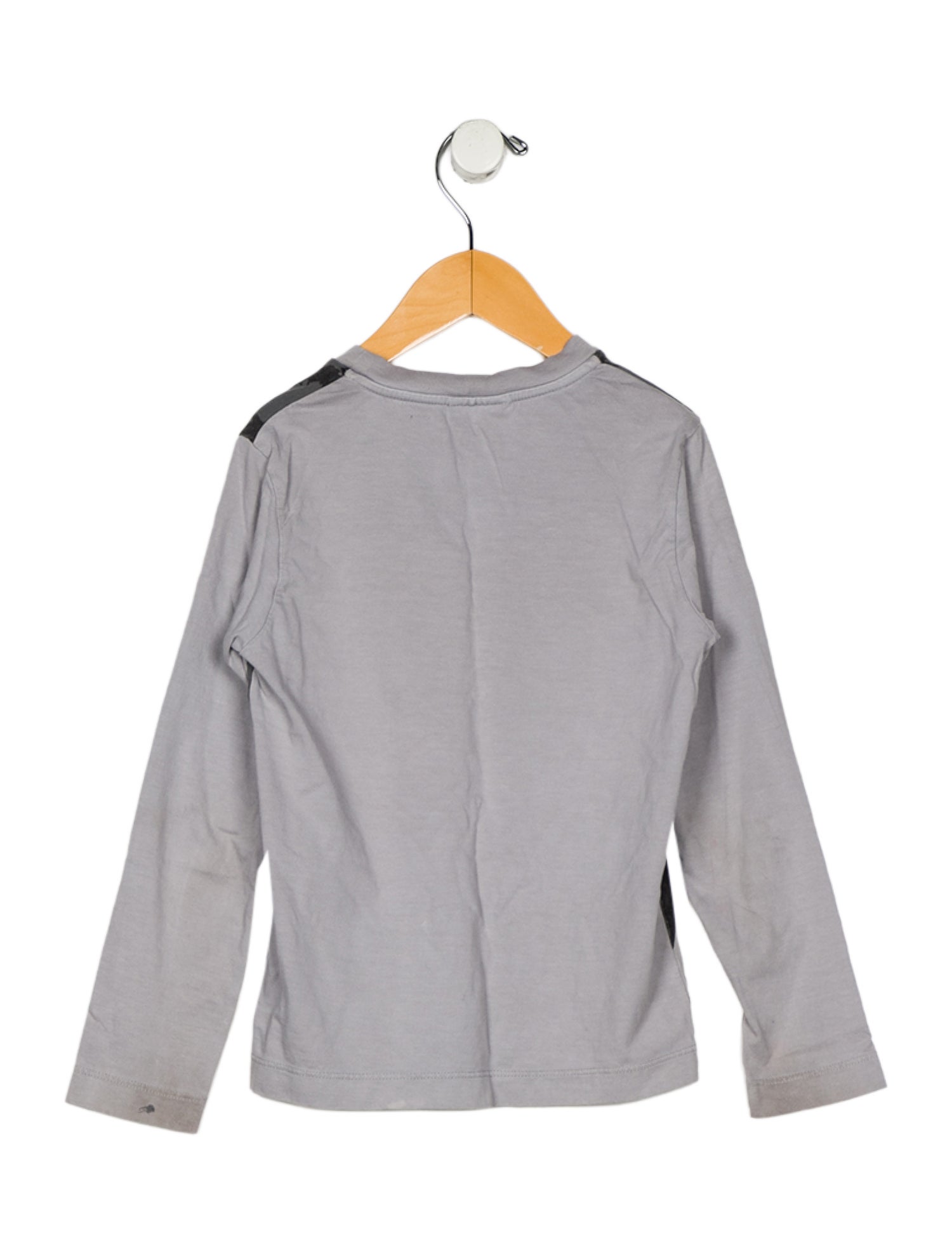 Fendi Boys' Patterned Long Sleeve Shirt