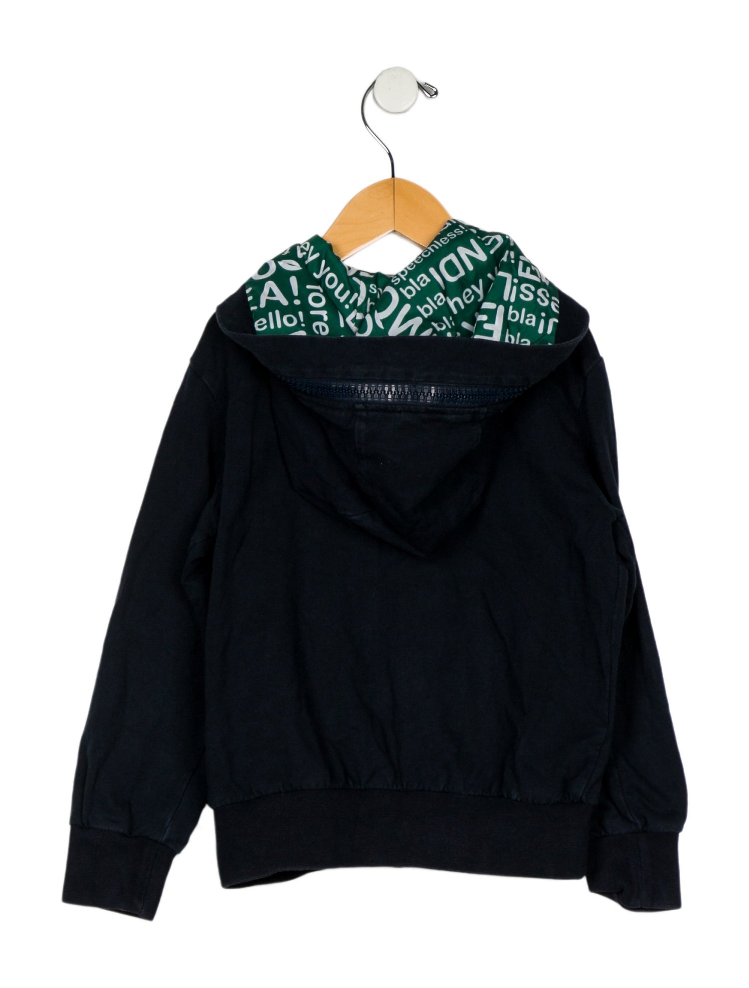 Fendi Toddler Boys' Zip-Hood Jacket