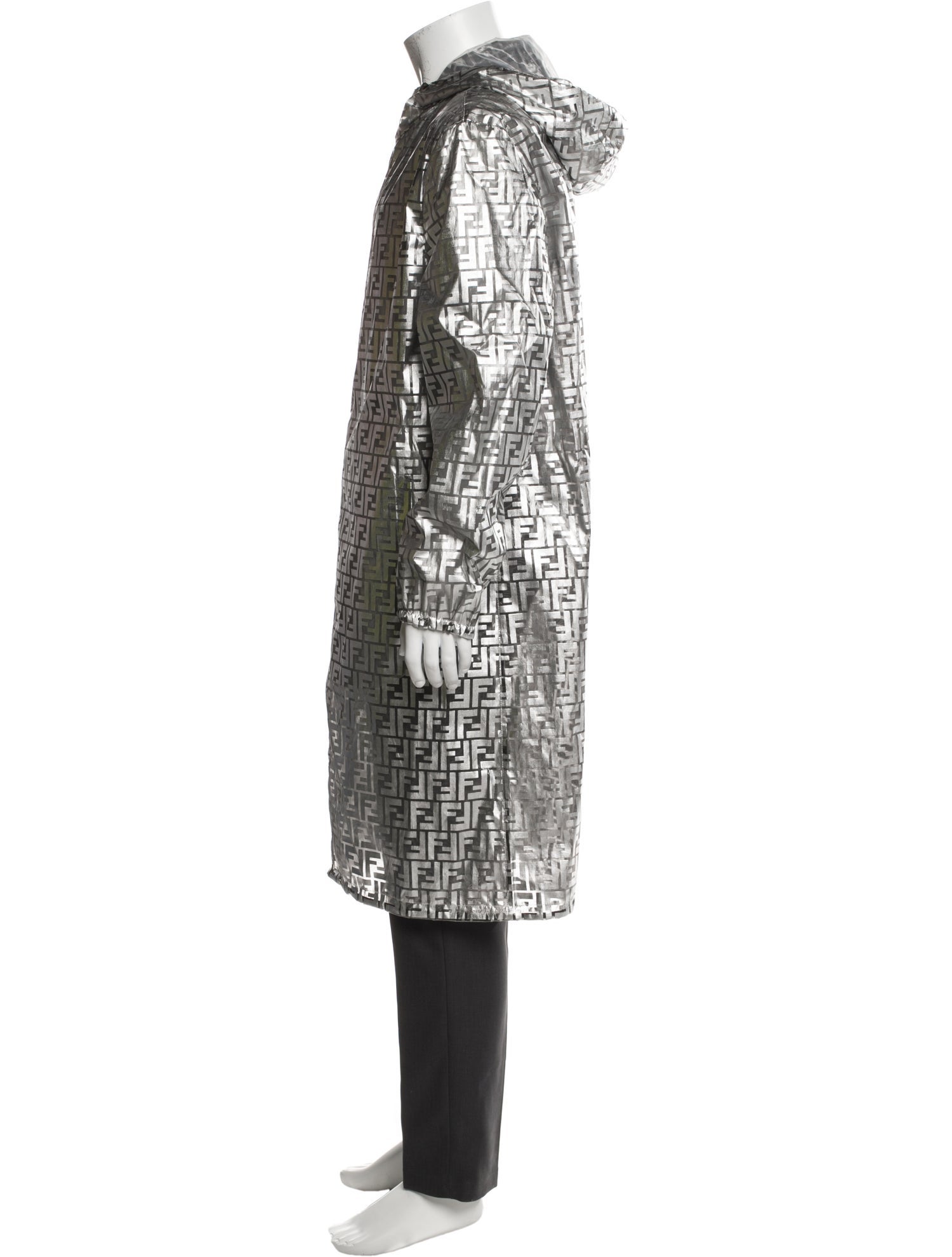 Fendi Zucca FF Logo Printed Parka